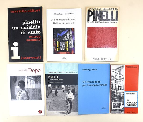 Opere su Giuseppe Pinelli - 7 volumi