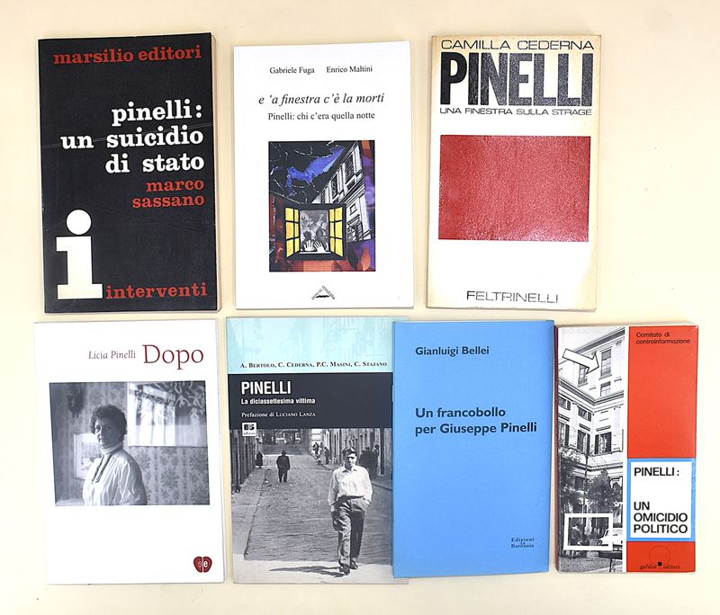 Opere su Giuseppe Pinelli - 7 Volumi