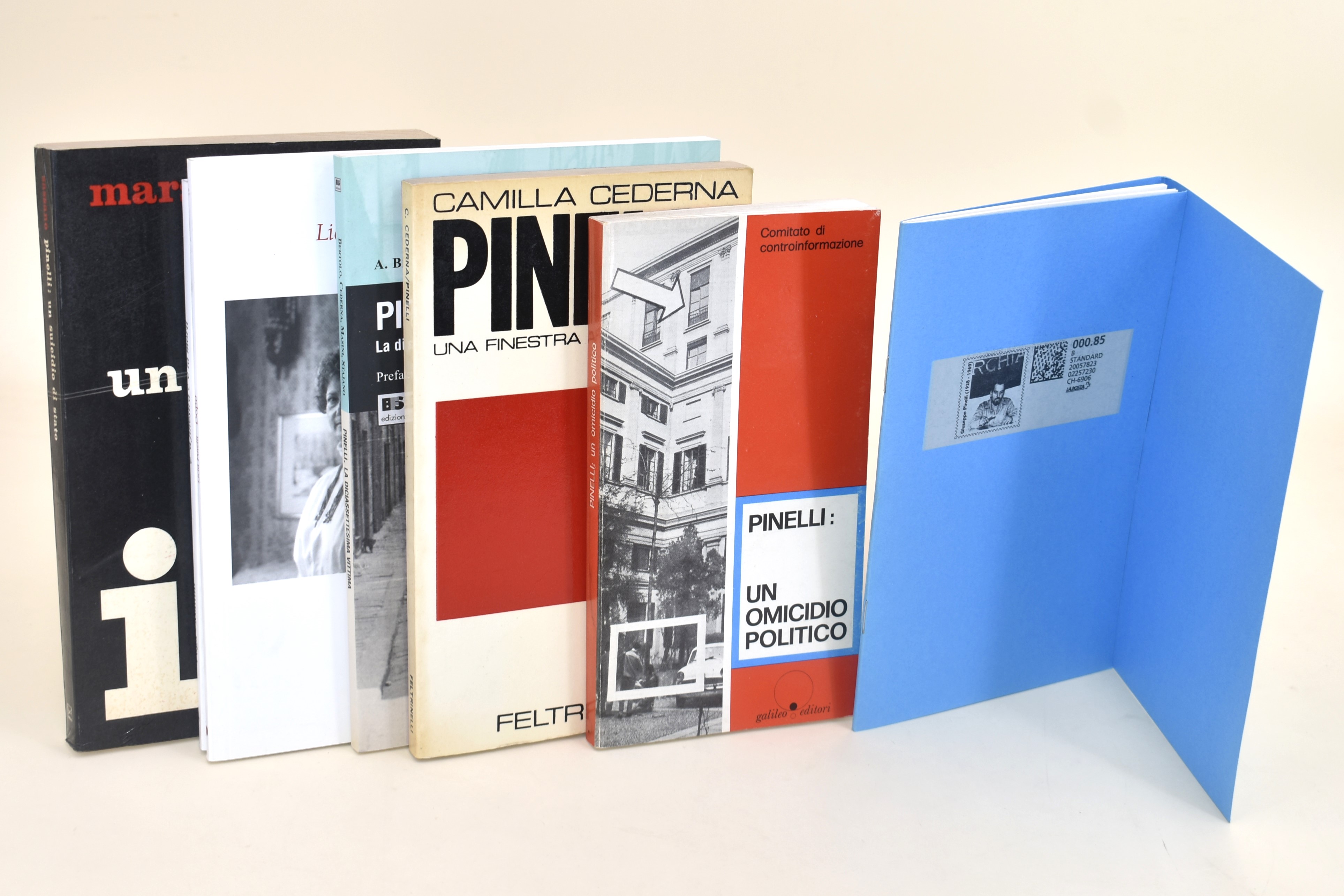 Opere su Giuseppe Pinelli - 7 Volumi