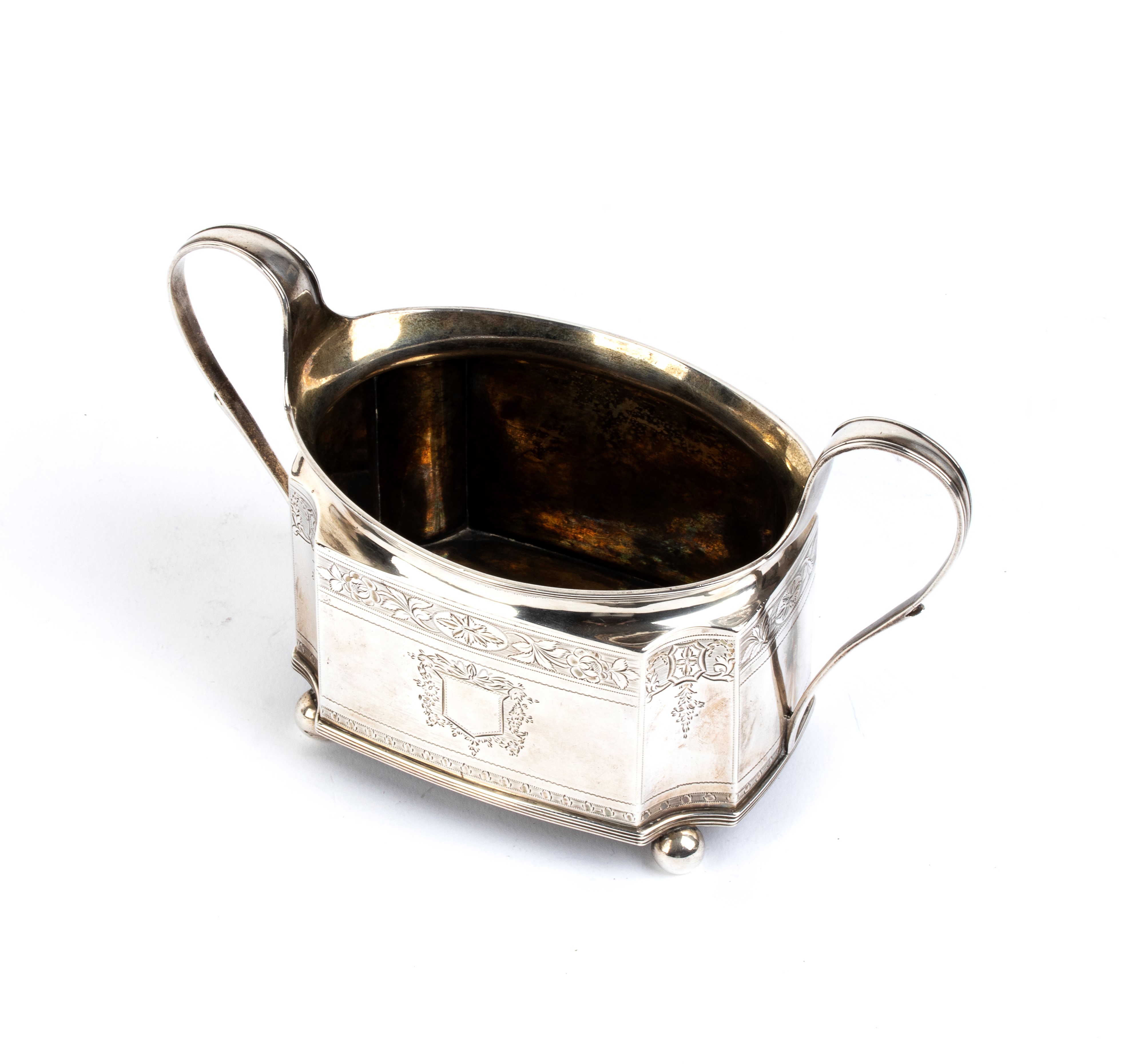 Zuccheriera georgiana inglese in argento