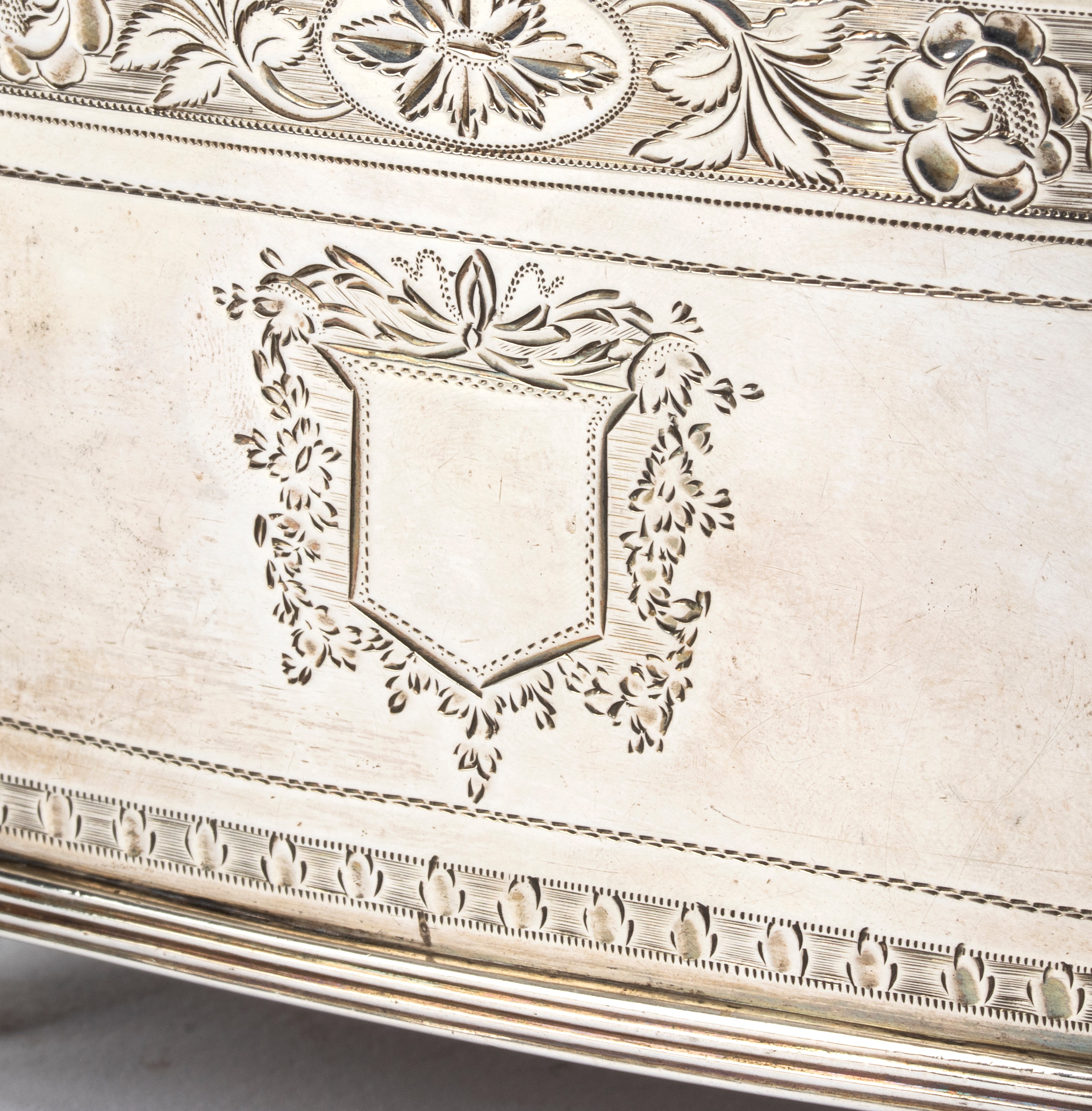 Zuccheriera georgiana inglese in argento