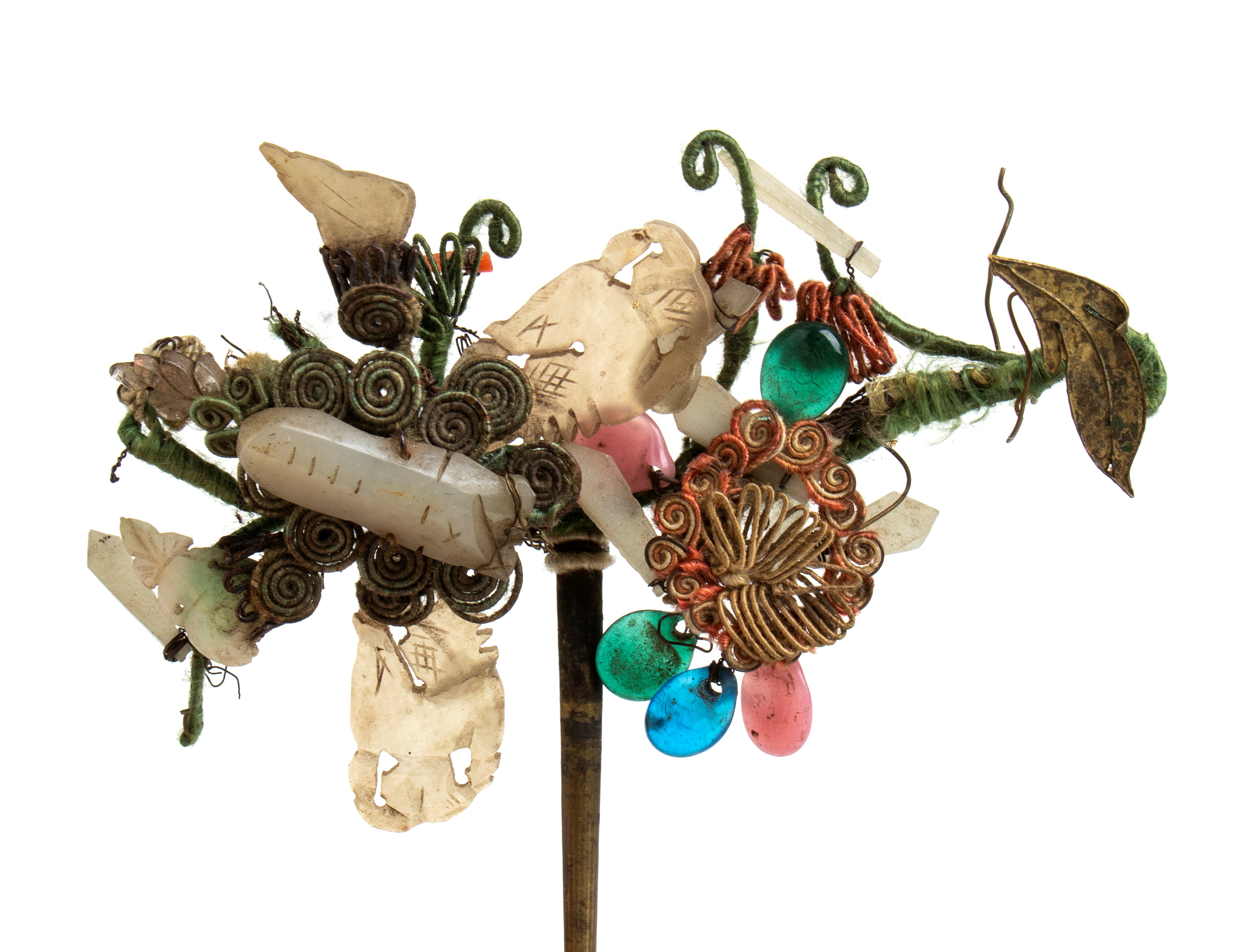 Lotto di cinque spilloni per capelli