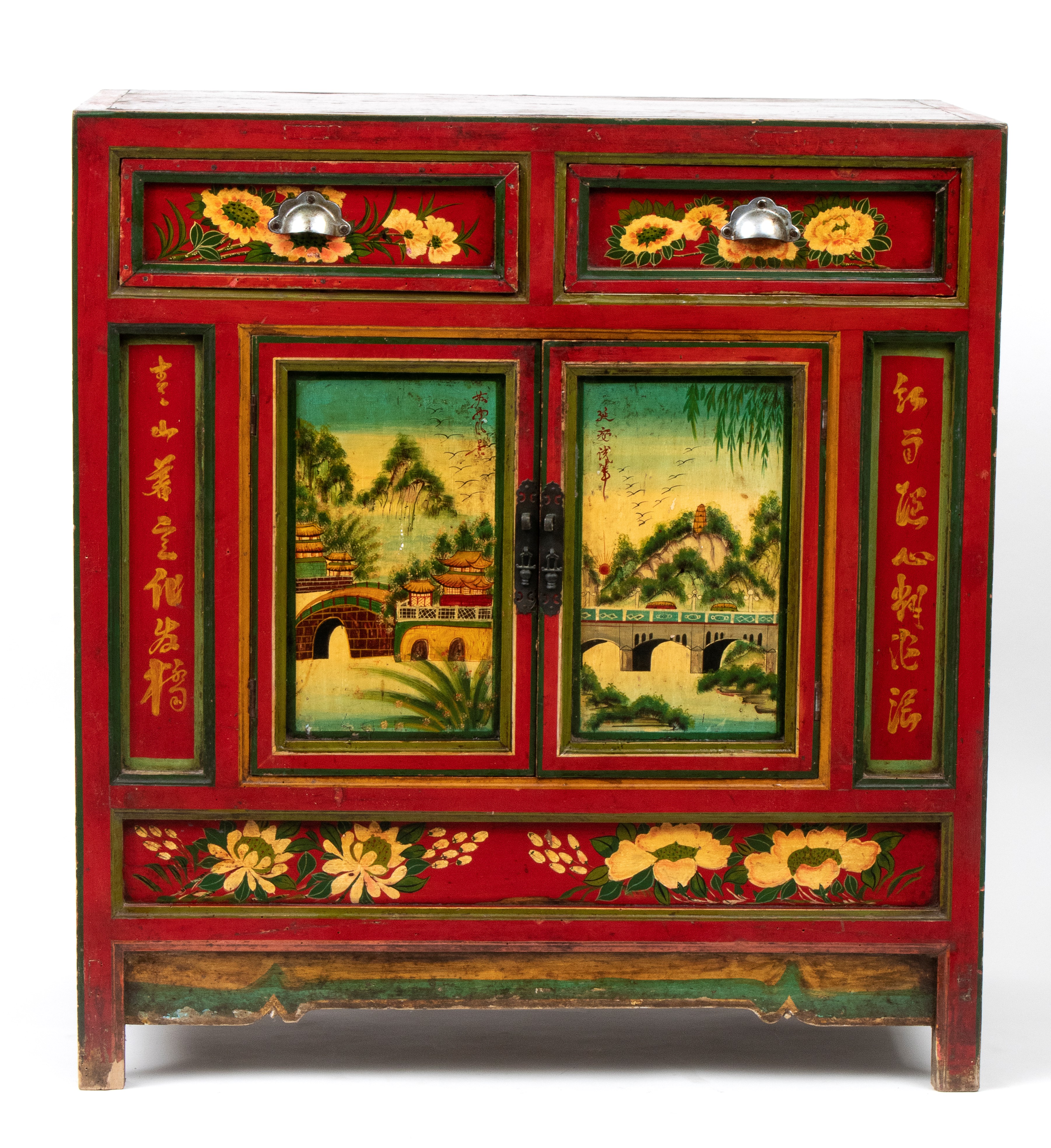 Rara coppia di mobili di design cinesi