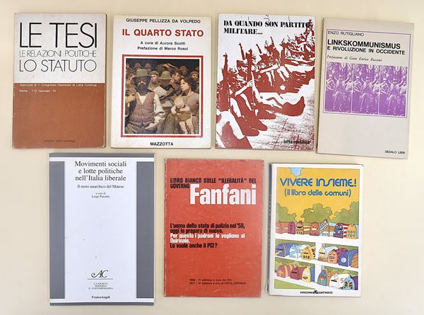 Anarchia, Movimento comunitario, Rivoluzione sociale, lotta armata - 7 volumi