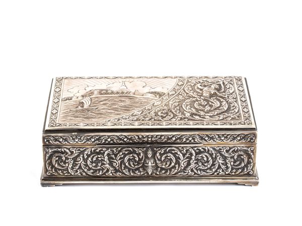 Thai sterling silver box