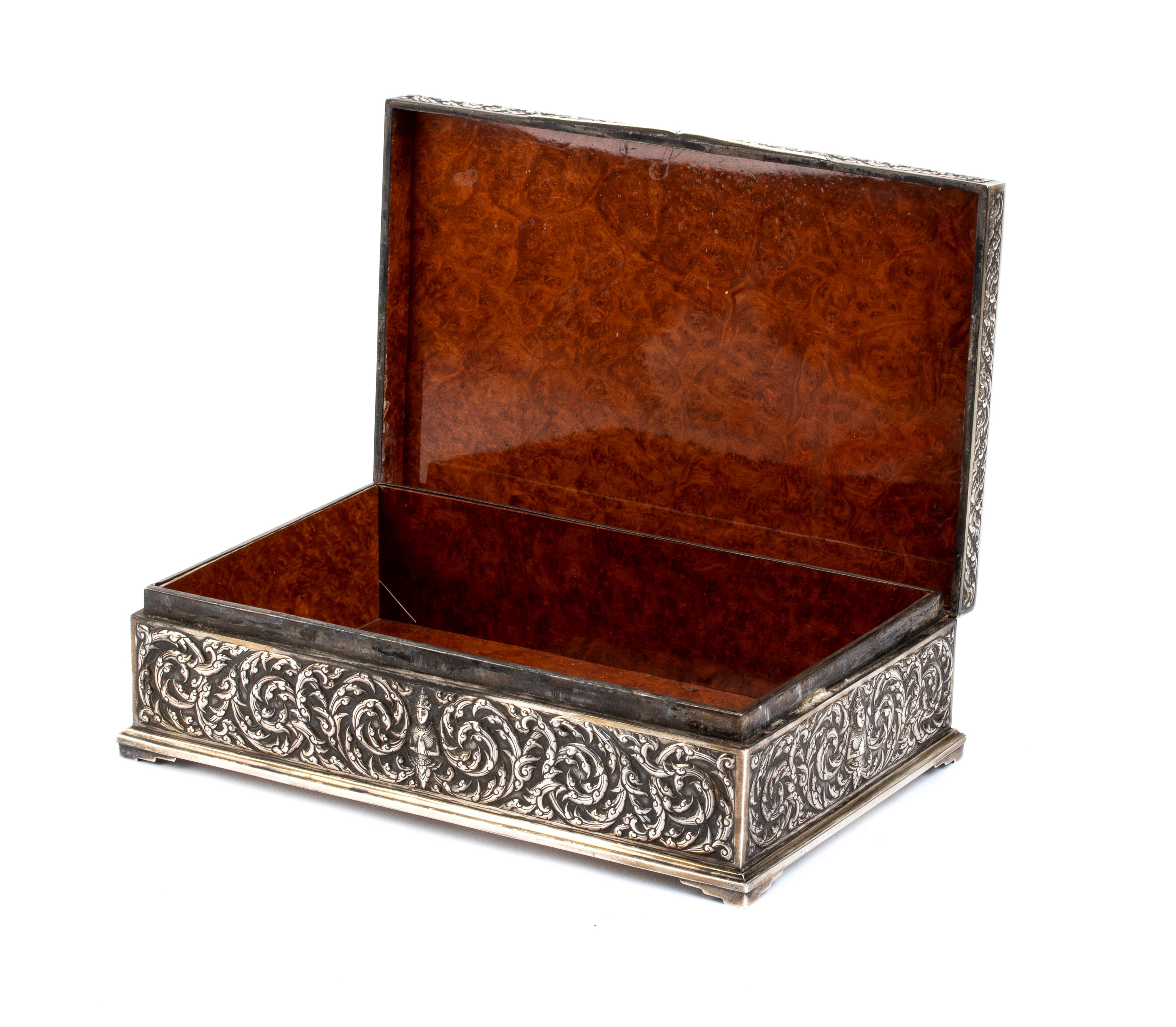 Scatola thailandese in argento