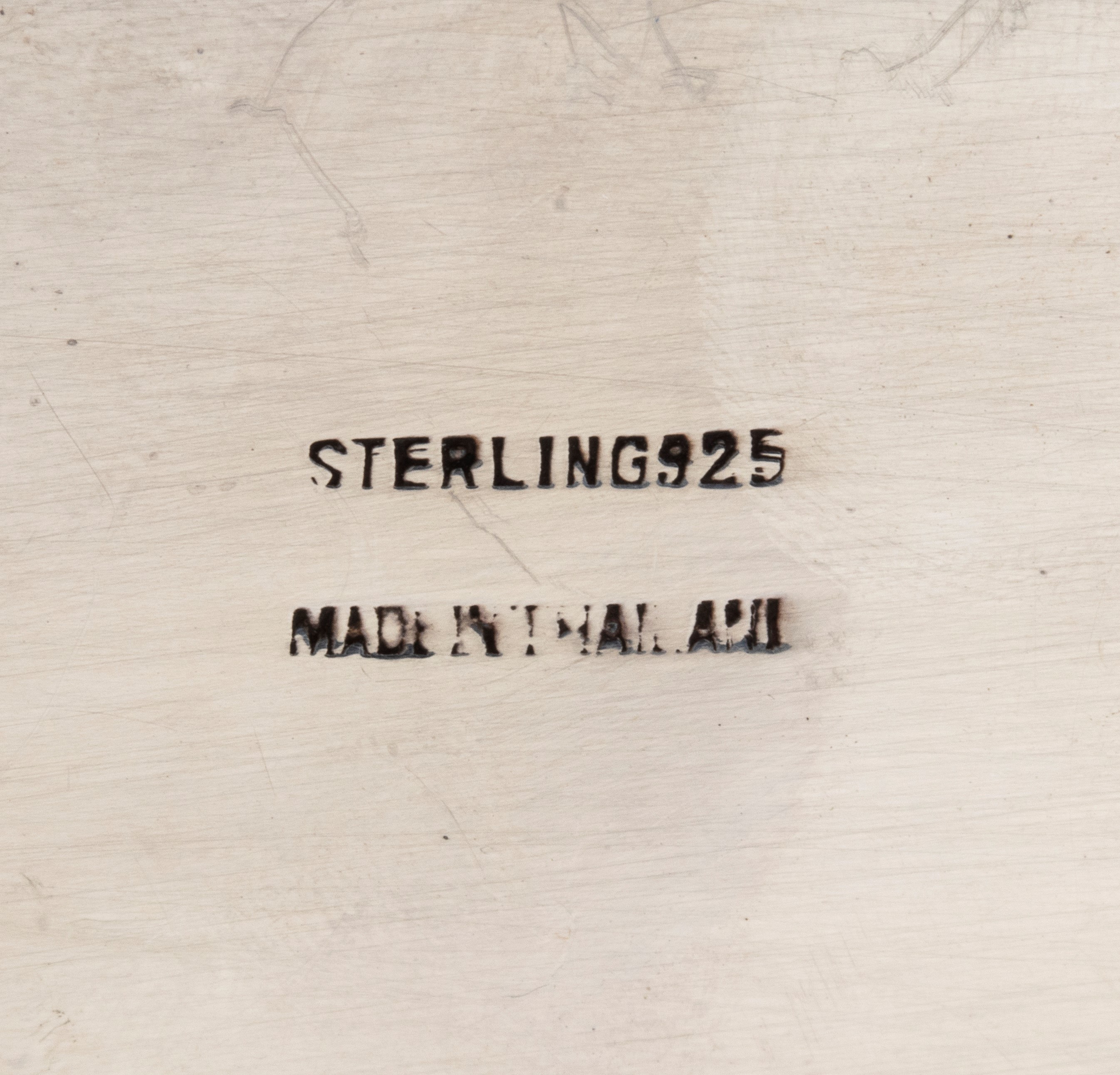 Scatola thailandese in argento