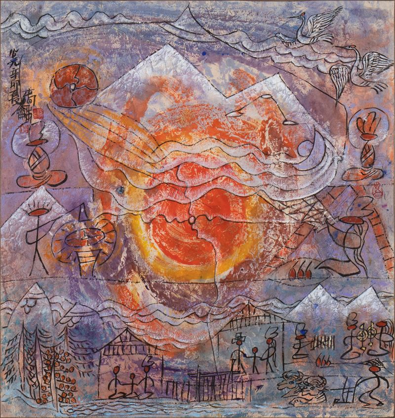 Zhang Chun He (1958- ) “la Montagna Yulong”