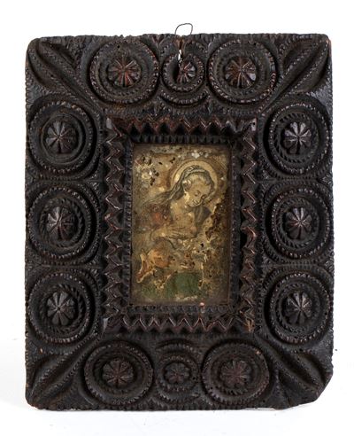 XVI secolo, Santa Lucia, dipinto su carta