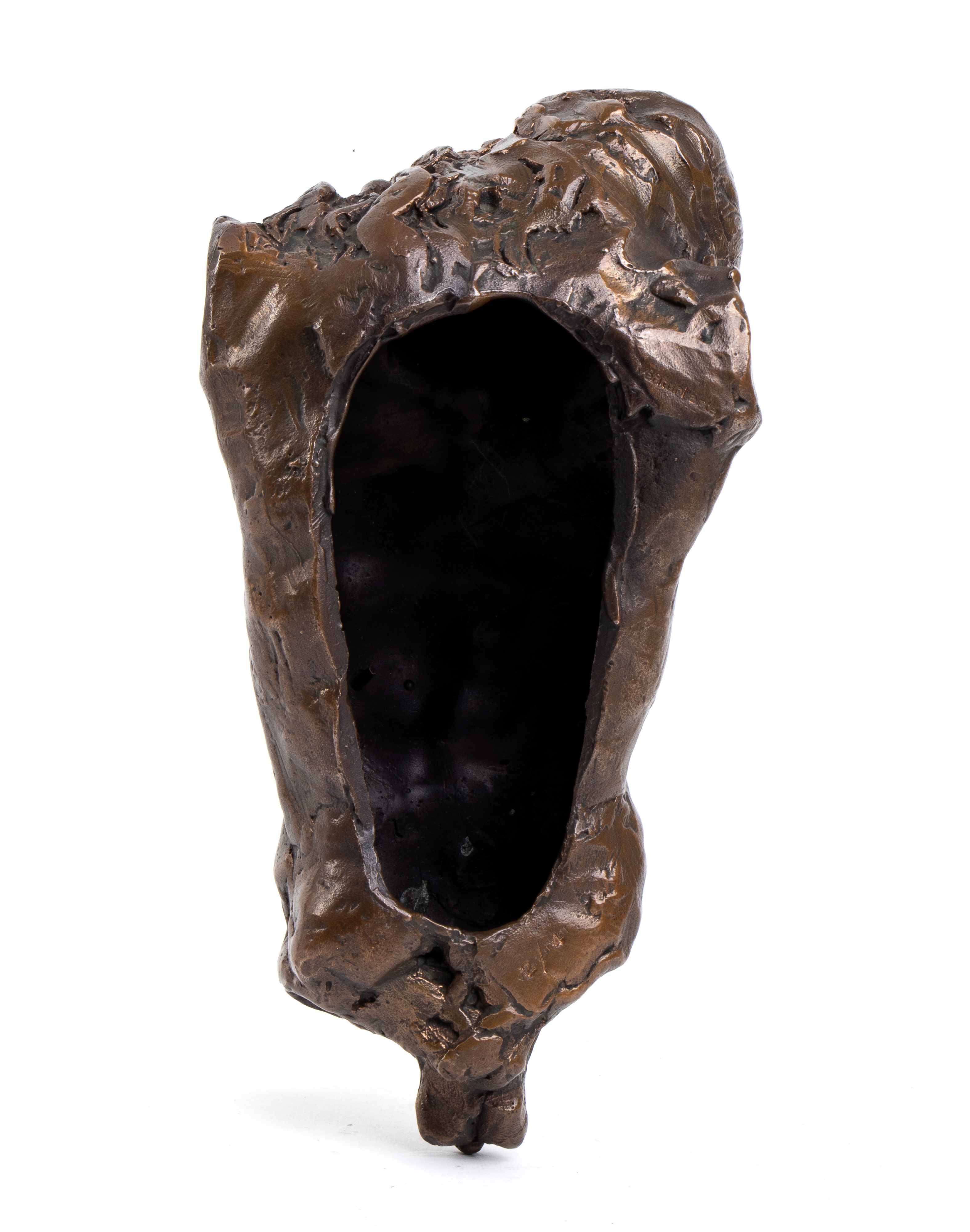 Cristo patiens, Busto in bronzo fuso (Italia, XIX-XX secolo)