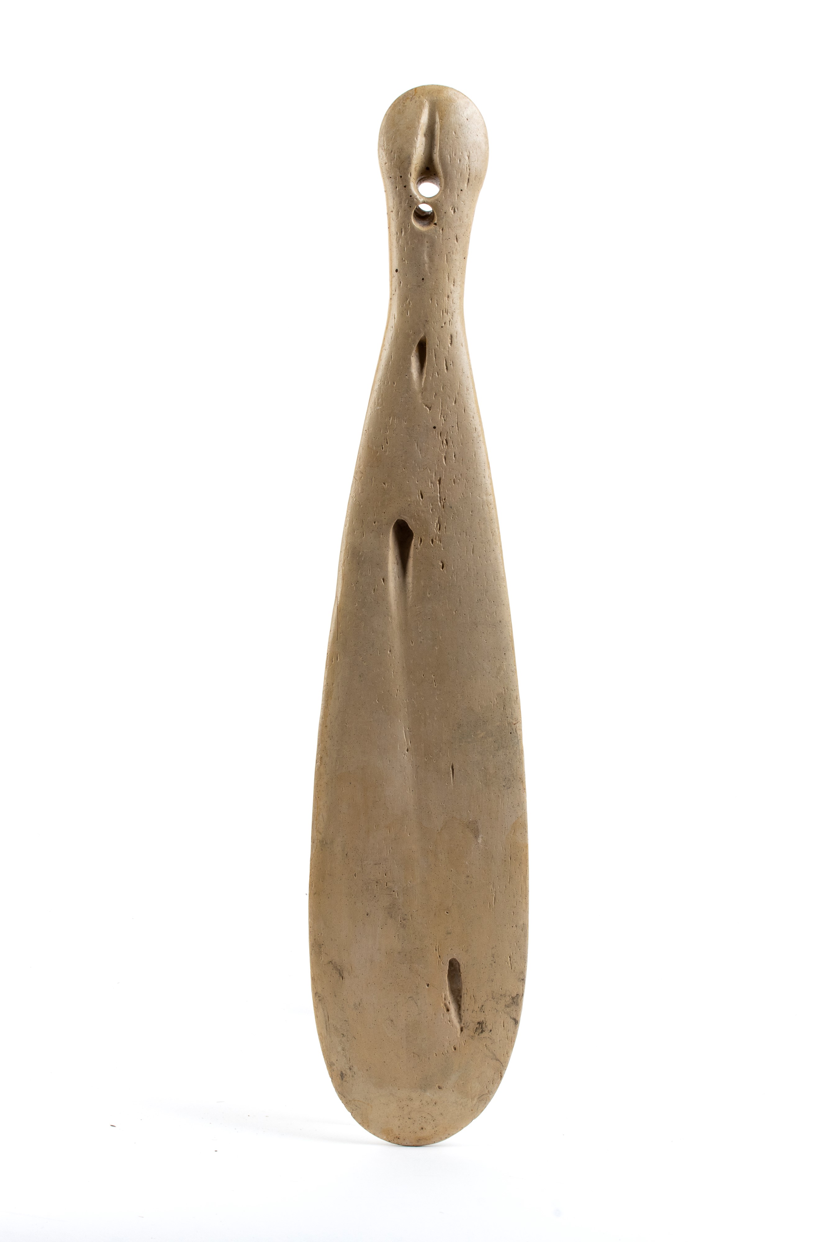 Patu Paroa (mazza corta) Maori, osso di balena, fine XIX secolo