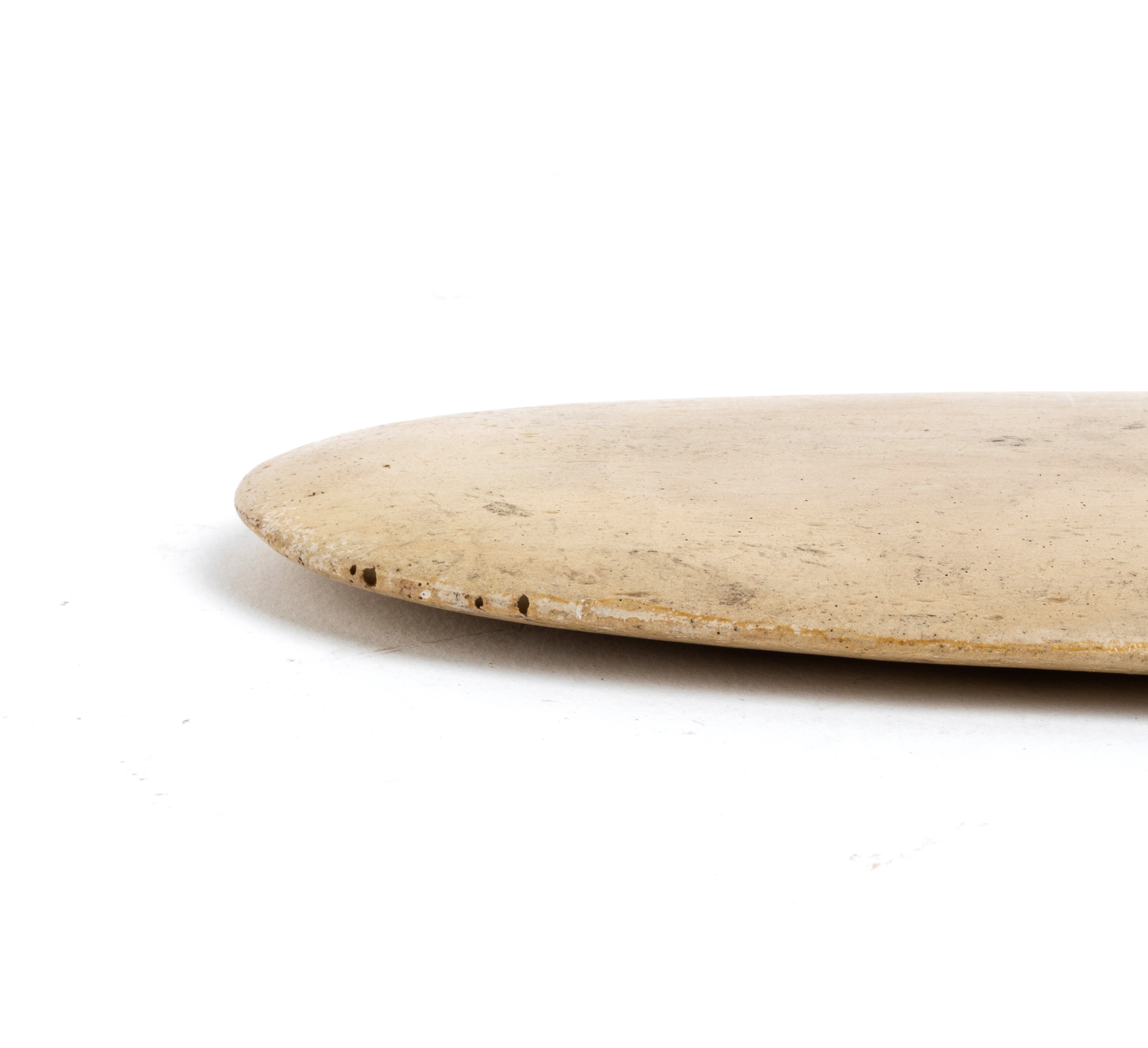 Patu Paroa (mazza corta) Maori, osso di balena, fine XIX secolo