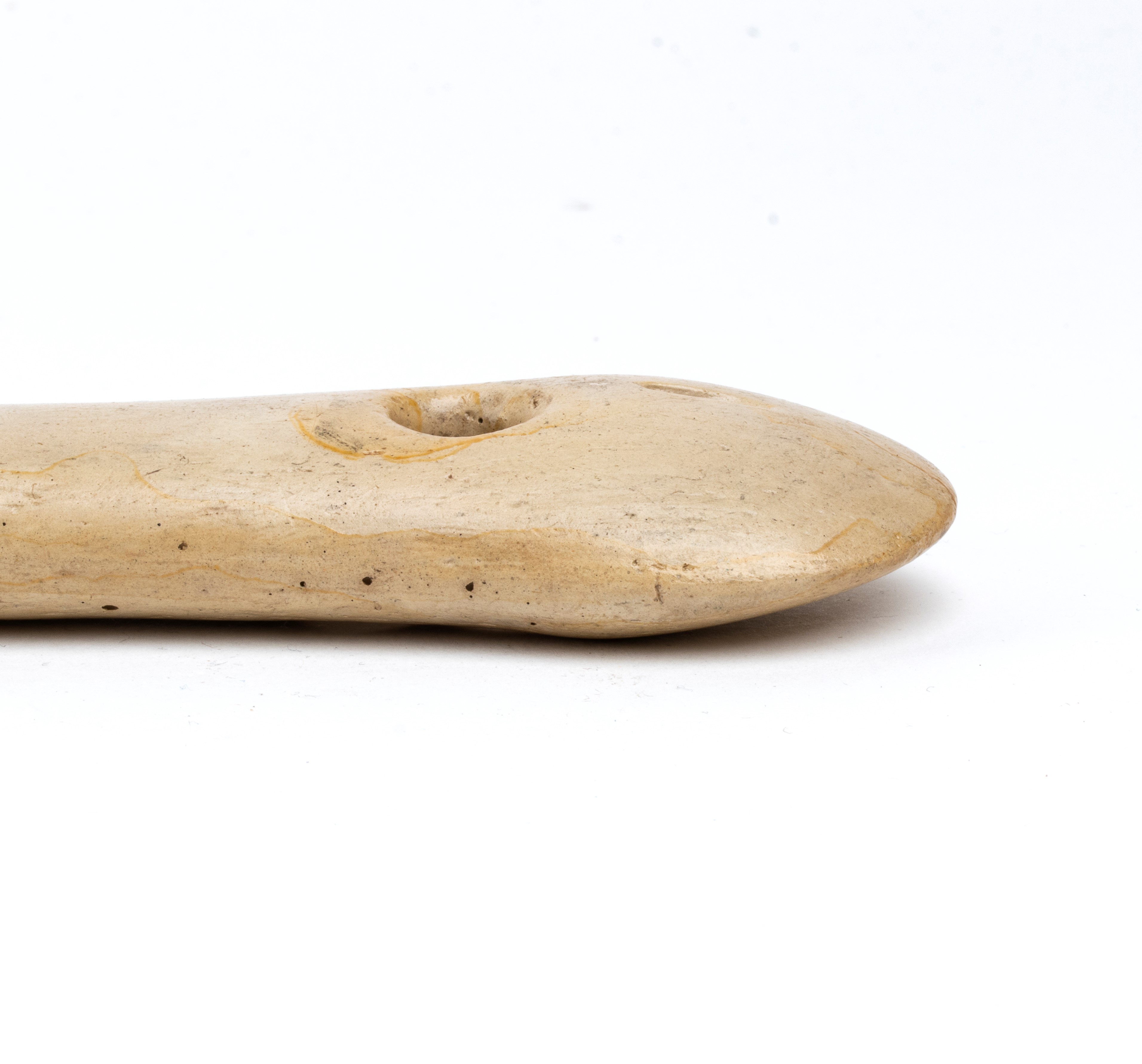 Patu Paroa (mazza corta) Maori, osso di balena, fine XIX secolo