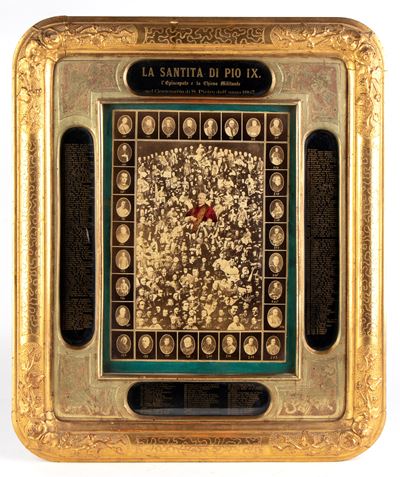 Stampa raffigurante Papa Pio IX, 1867