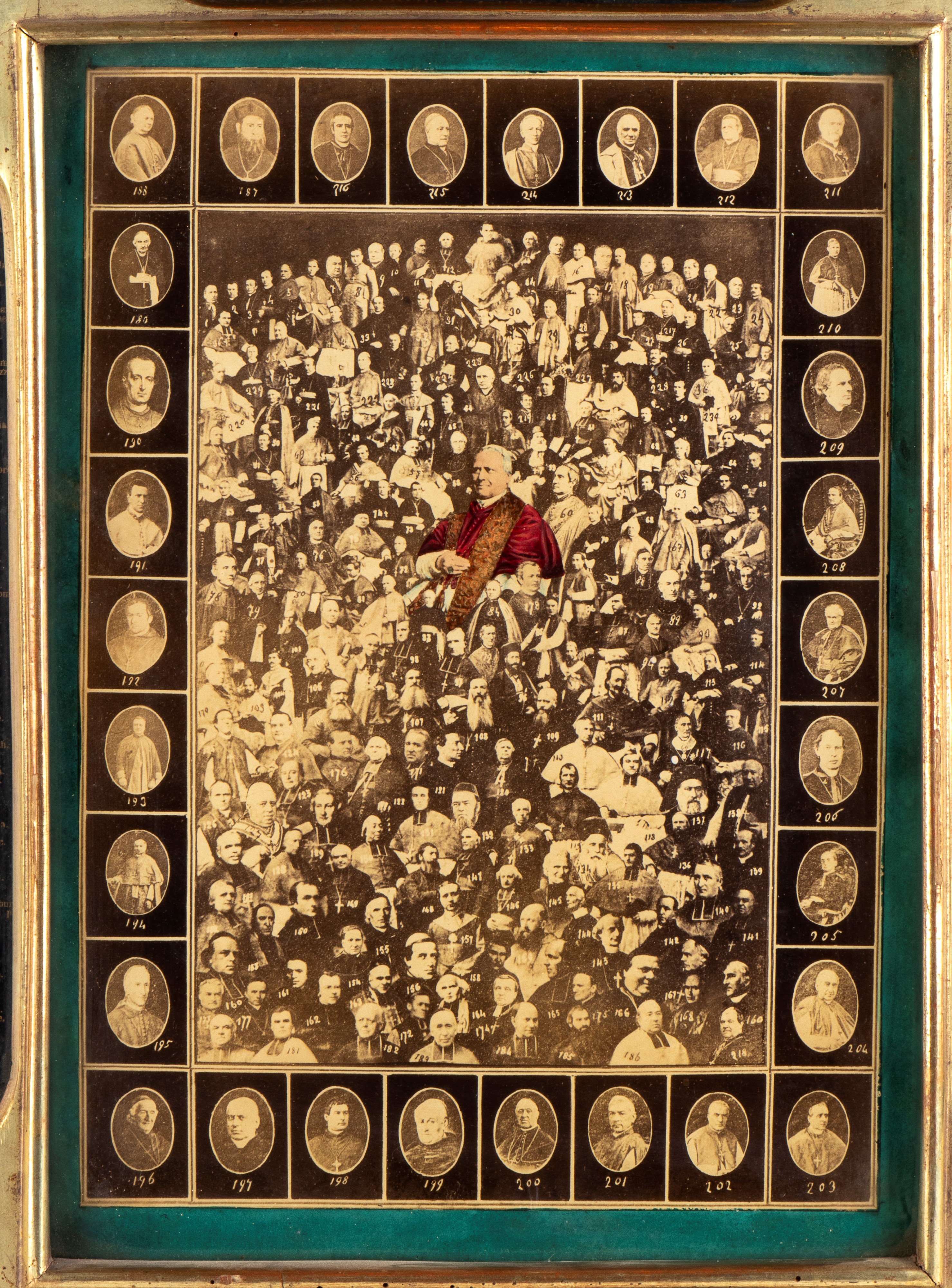 Stampa raffigurante Papa Pio IX, 1867