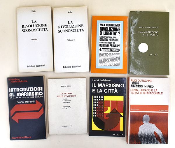 Rivoluzione, Volin, Marxismo, Comunismo, Leninismo e Stalinismo - 8 volumi