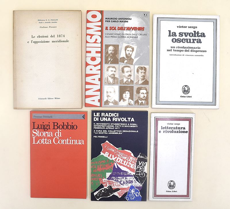Anarchismo, Victor Serge, Lotta Continua, Movimento Studentesco '77 - 6 Volumi