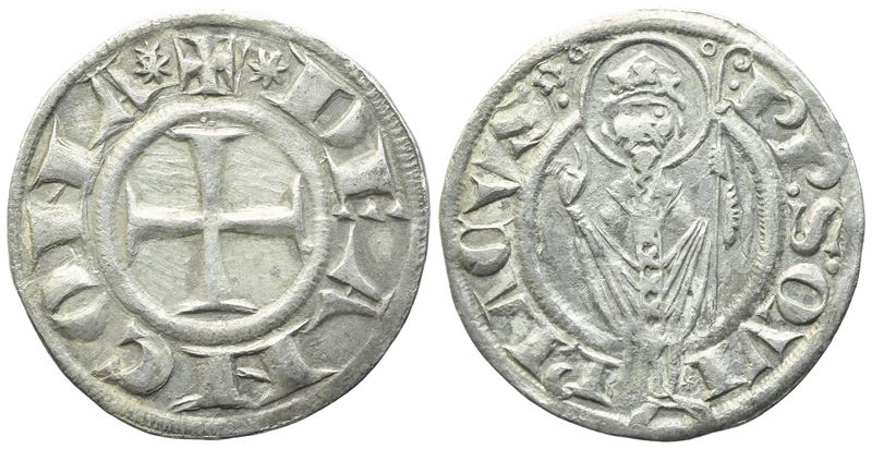 ANCONA. Repubblica (XIII-XIV secc.). Grosso agontano; Ag (2,33 g; 20,8 mm)