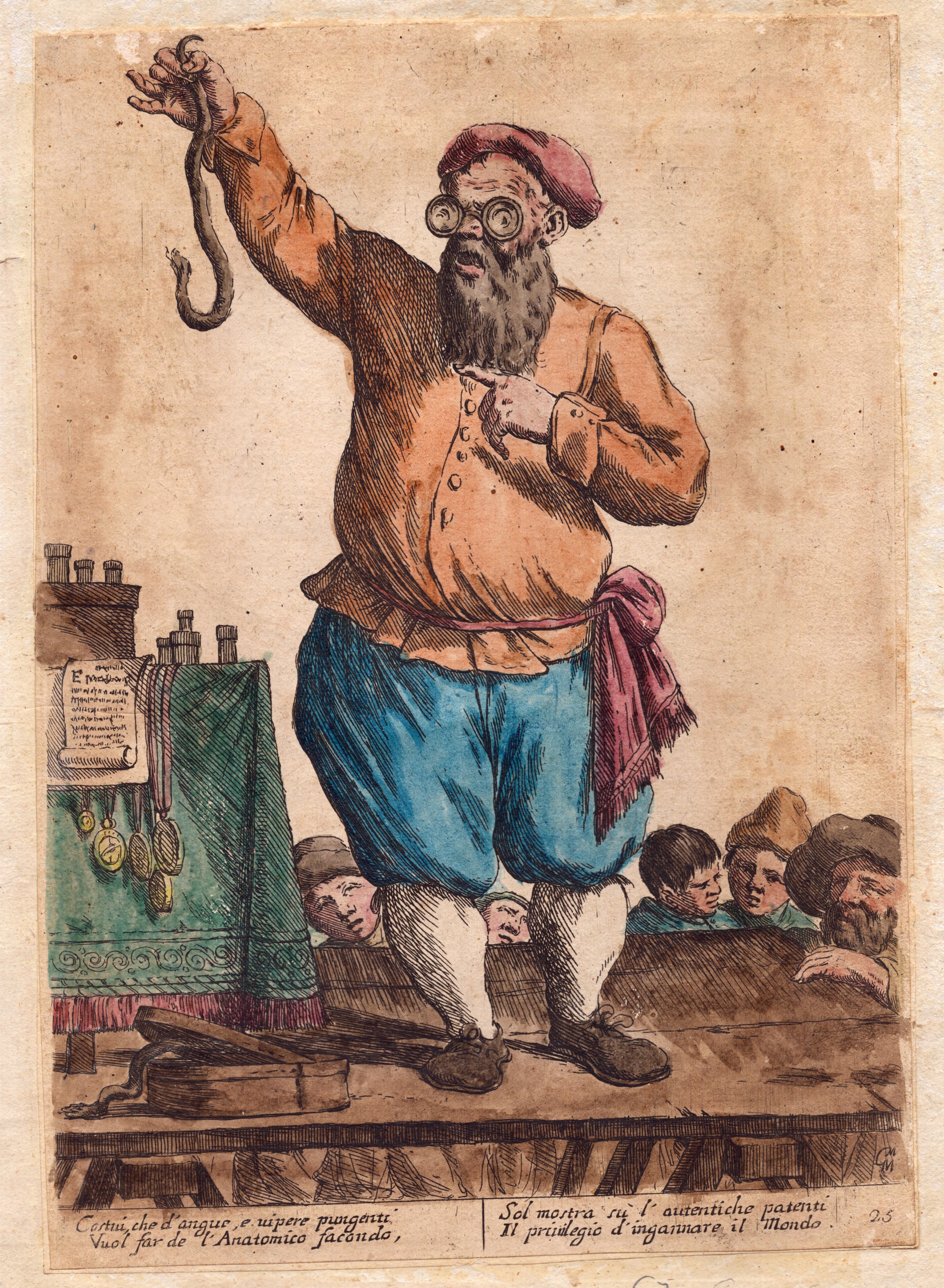 In casa sua ciascuno è re | Costui, che d'angue... | Se con costui, che affaccendato vedi...