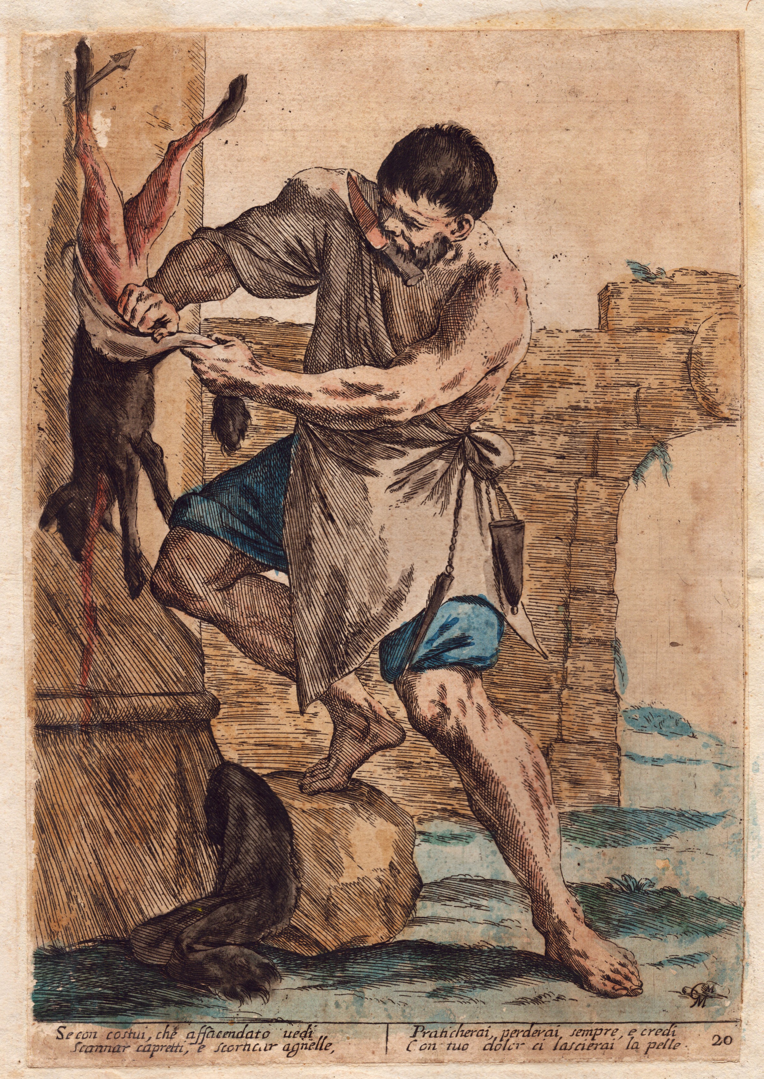 In casa sua ciascuno è re | Costui, che d'angue... | Se con costui, che affaccendato vedi...