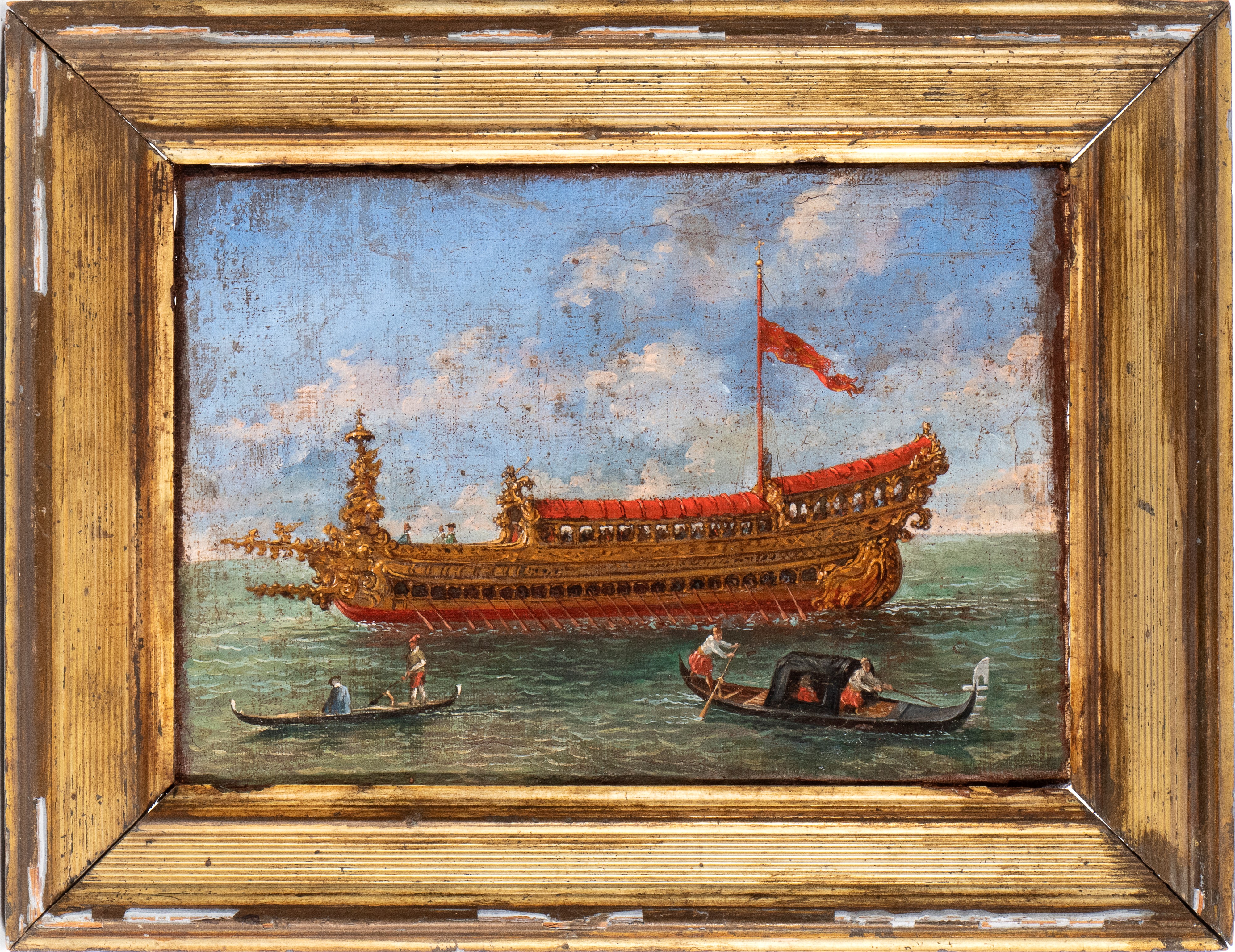 Artista Veneto, XVIII - XIX Secolo - Regata del Bucintoro