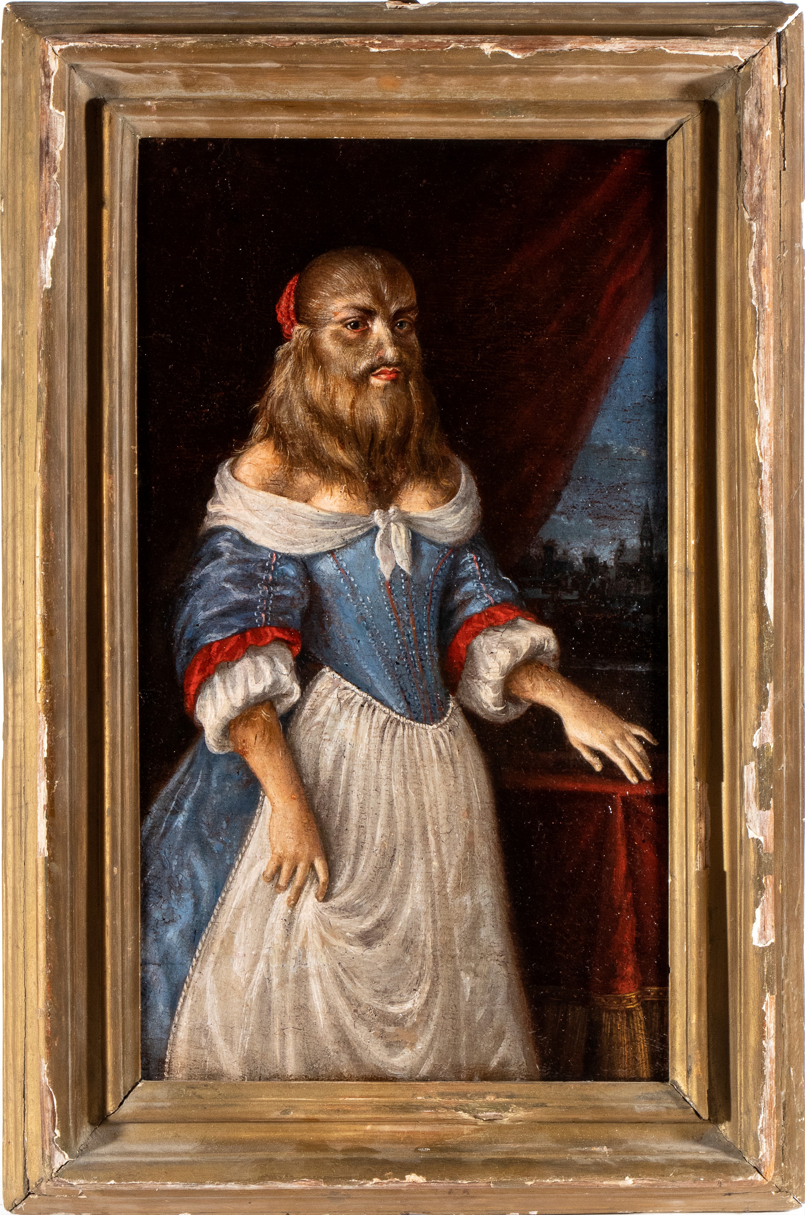 Artista Nord-europeo, Metà XVII Secolo - Ritratto di Barbara Urslerin Van Beck