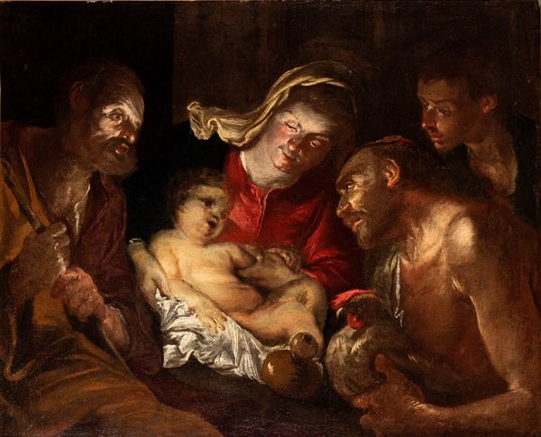 Giuseppe Assereto - Adoration of the Shepherds