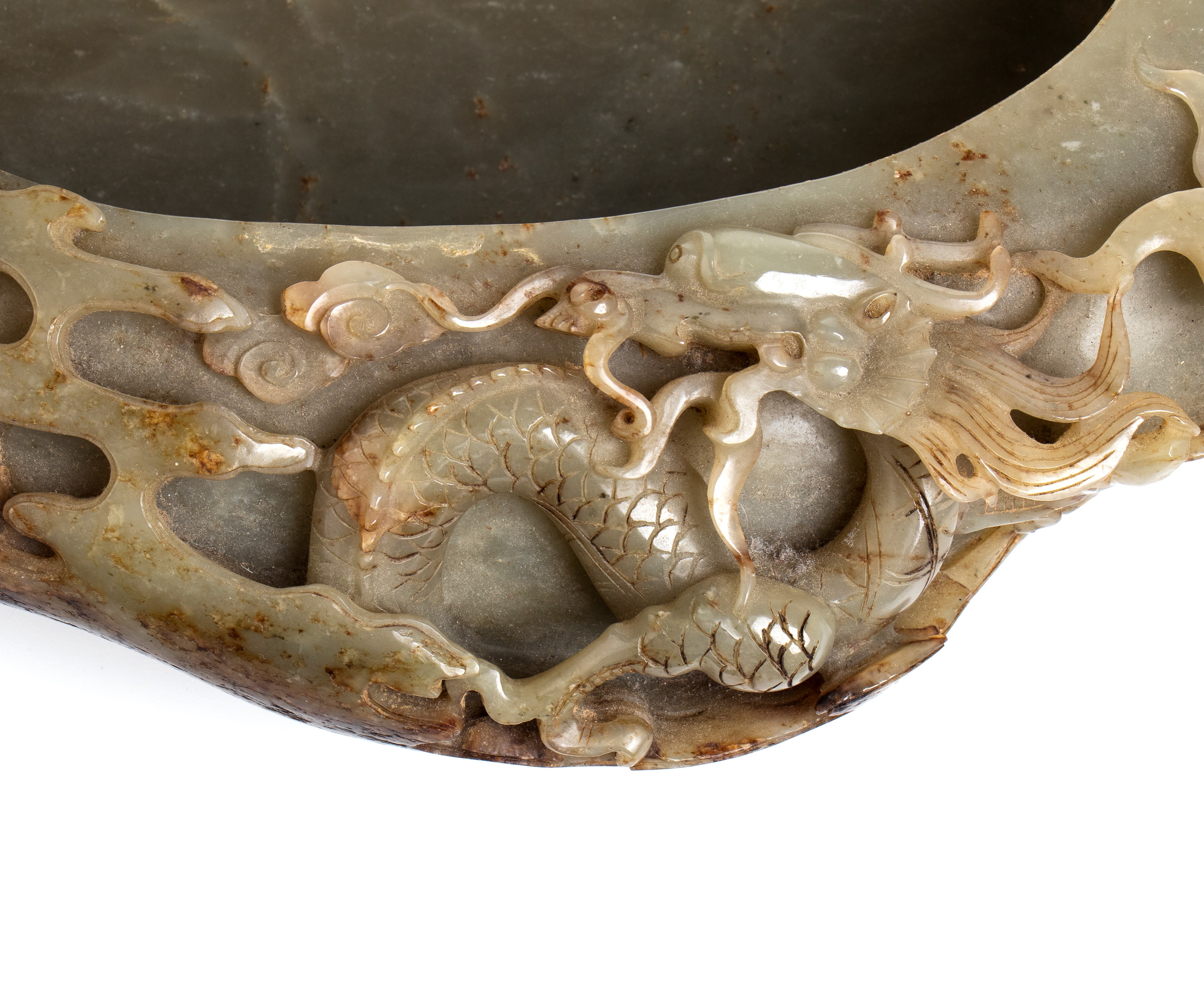 Grande recipiente in giada