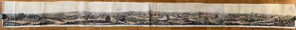 Thomas Sutherland - A panoramic view of the city of Rome and the adjoining country... by Thomas Shew