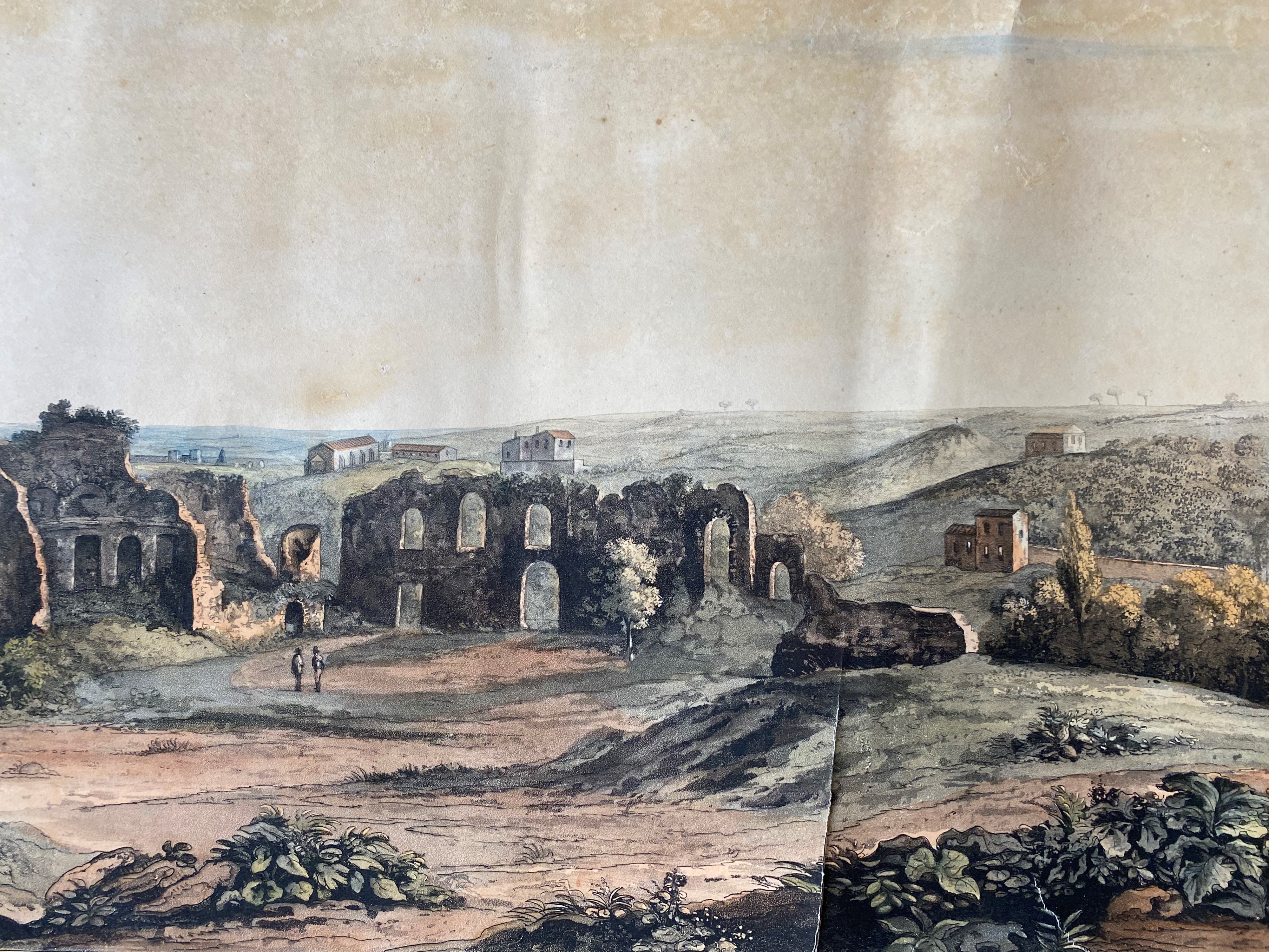 Thomas Sutherland - A Panoramic View Of The City Of Rome And The Adjoining Country... By Thomas S...