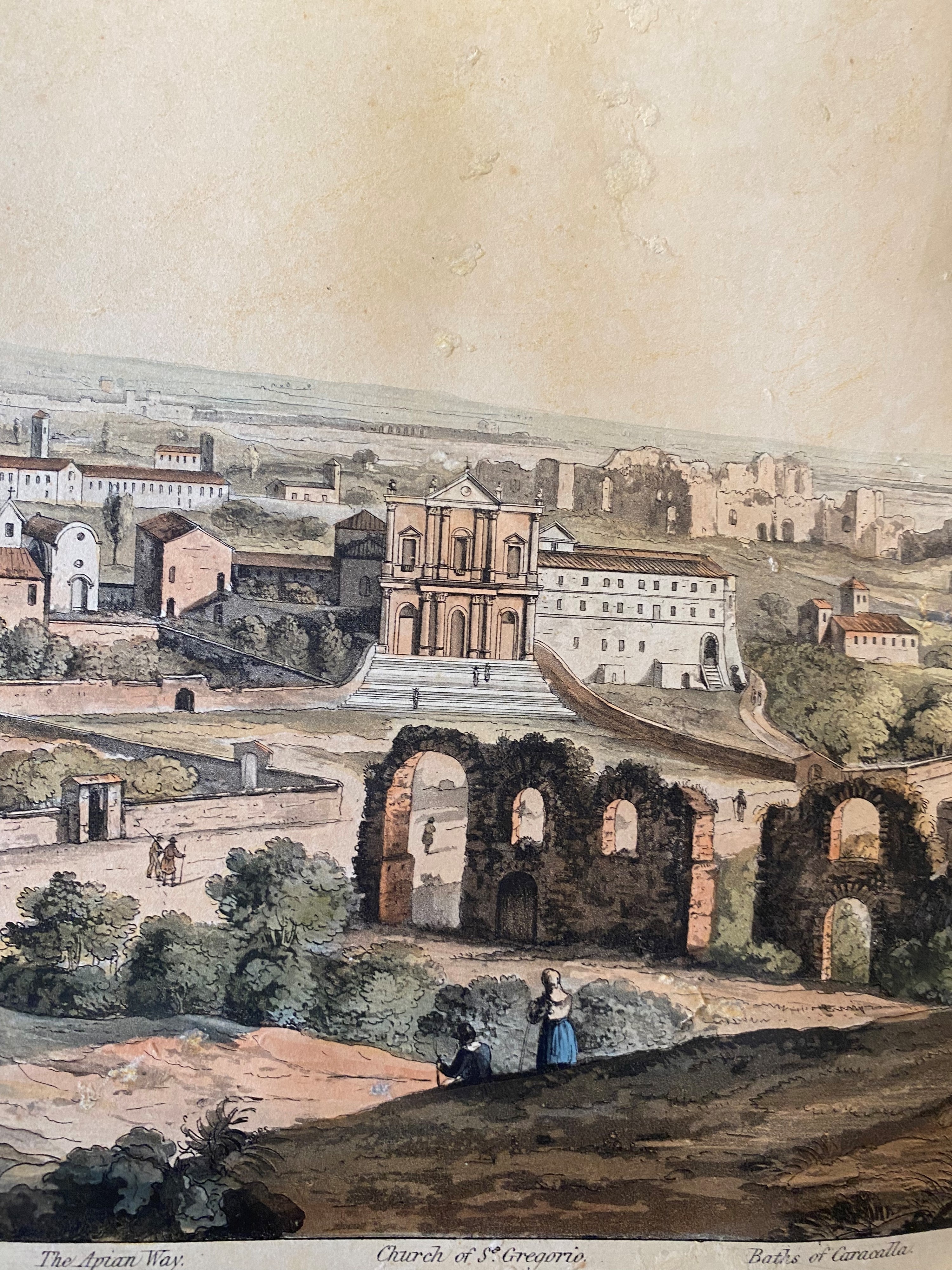 Thomas Sutherland - A Panoramic View Of The City Of Rome And The Adjoining Country... By Thomas S...