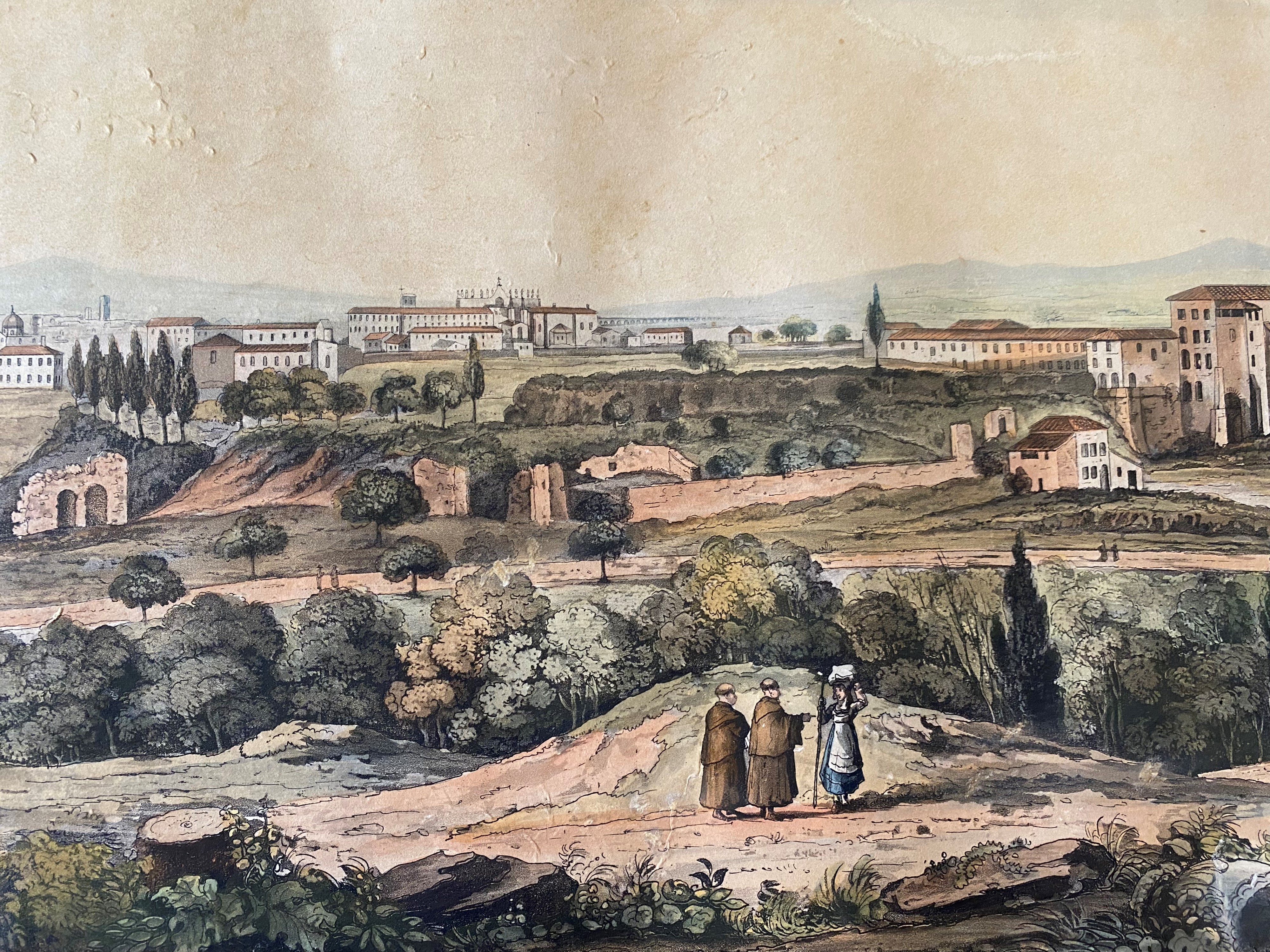 Thomas Sutherland - A Panoramic View Of The City Of Rome And The Adjoining Country... By Thomas S...