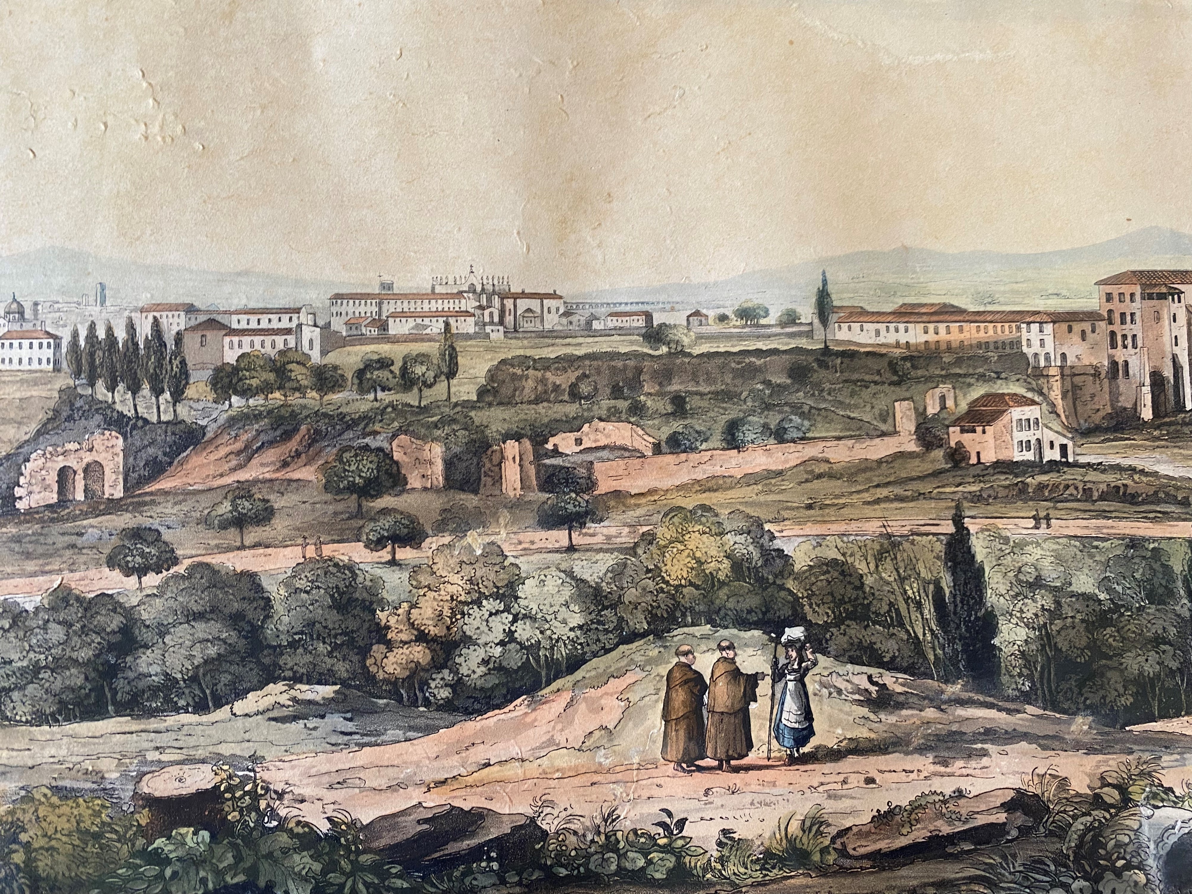 Thomas Sutherland - A Panoramic View Of The City Of Rome And The Adjoining Country... By Thomas S...
