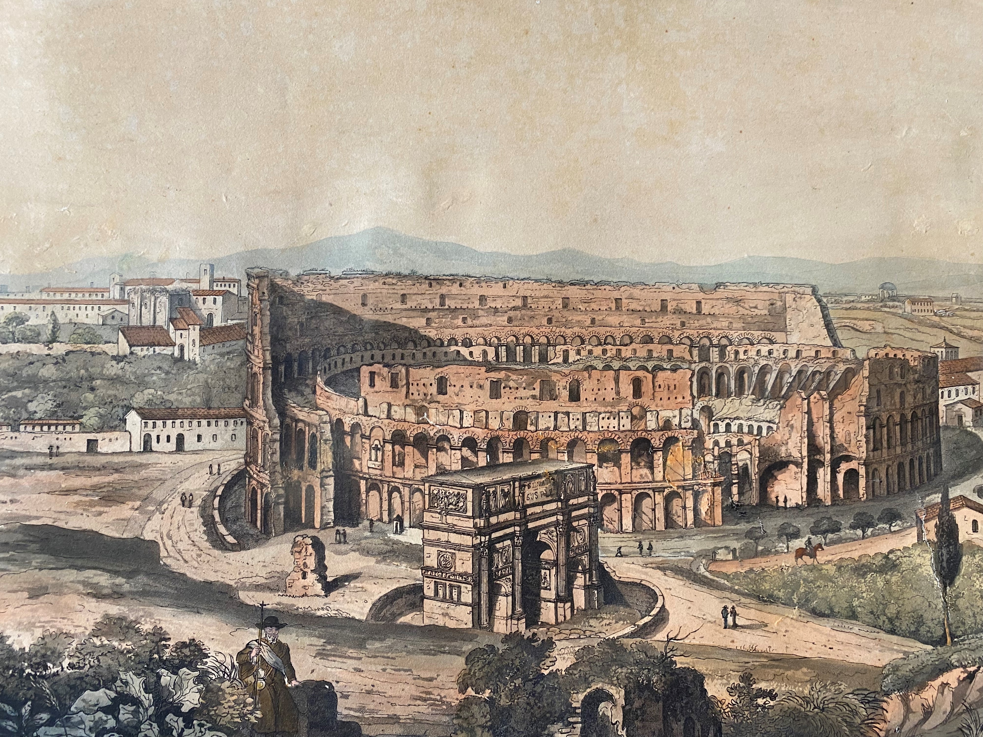 Thomas Sutherland - A Panoramic View Of The City Of Rome And The Adjoining Country... By Thomas S...