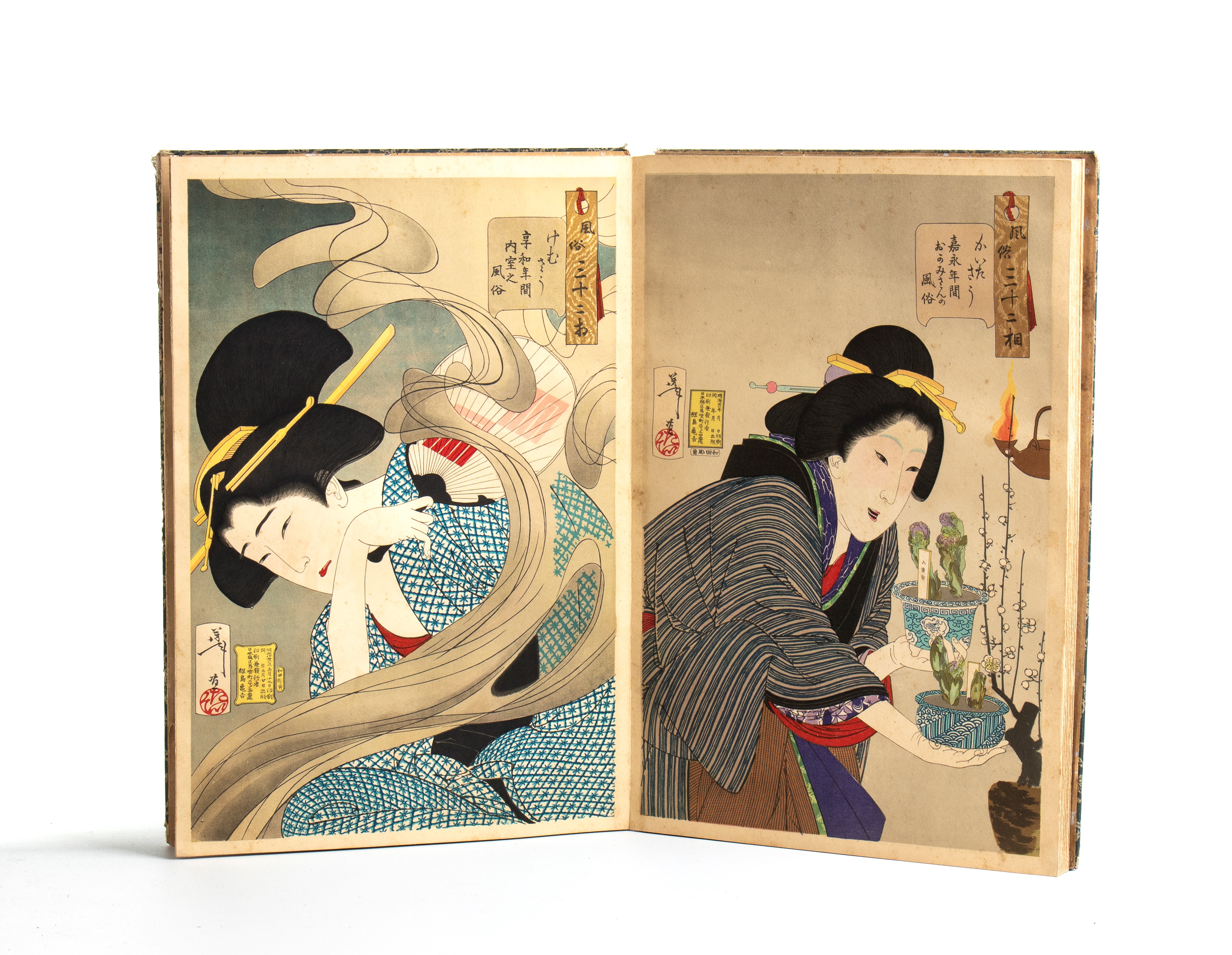 Tsukioka Yoshitoshi (月岡 芳年 1839-1892), Edizione a Stampa