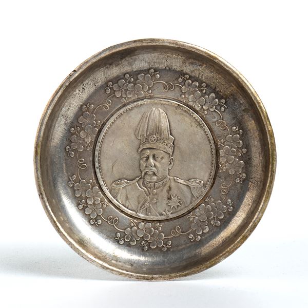 Silver plated dish