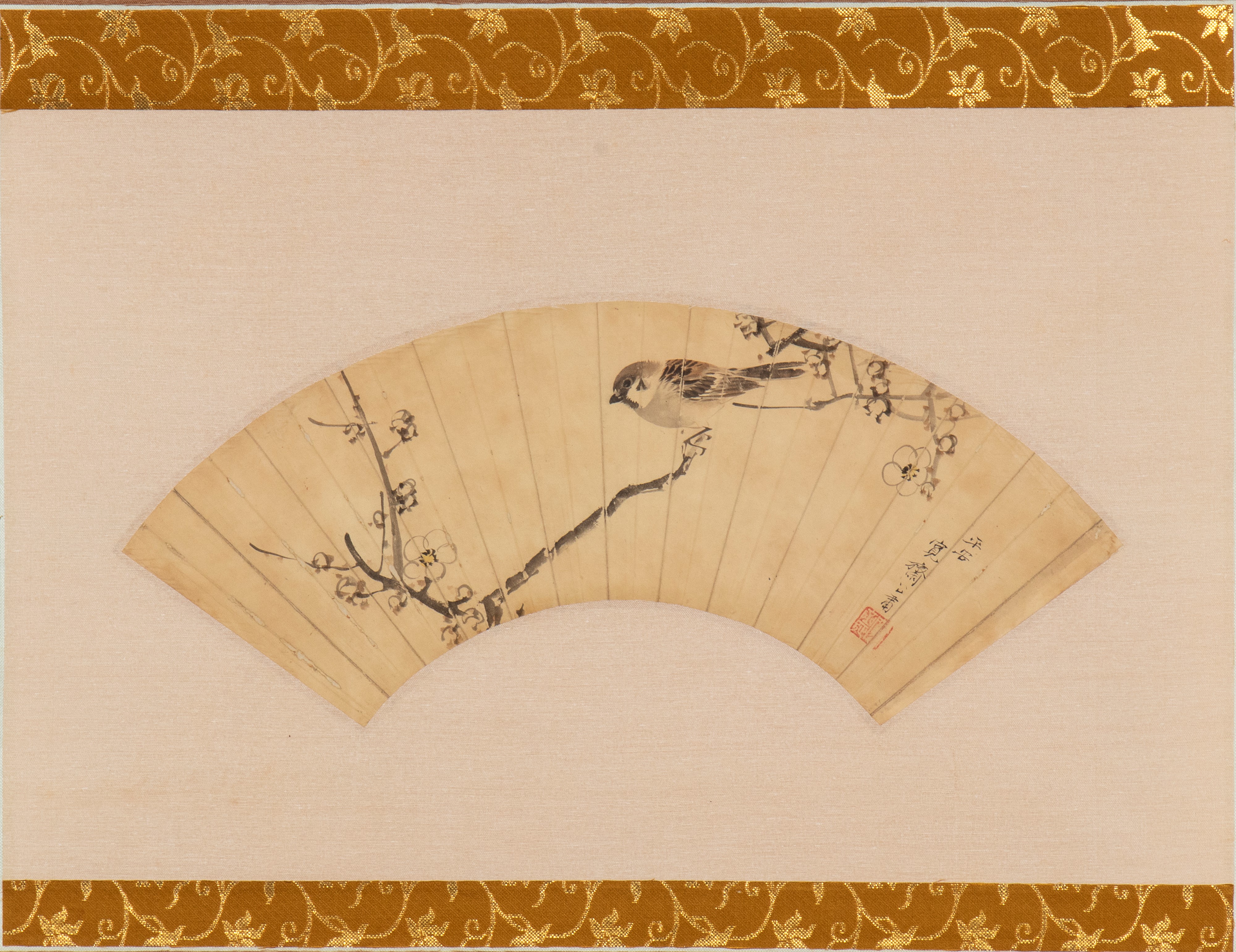 Dipinto su carta di Kikuchi Hōbun (菊池 芳文 1862-1918)