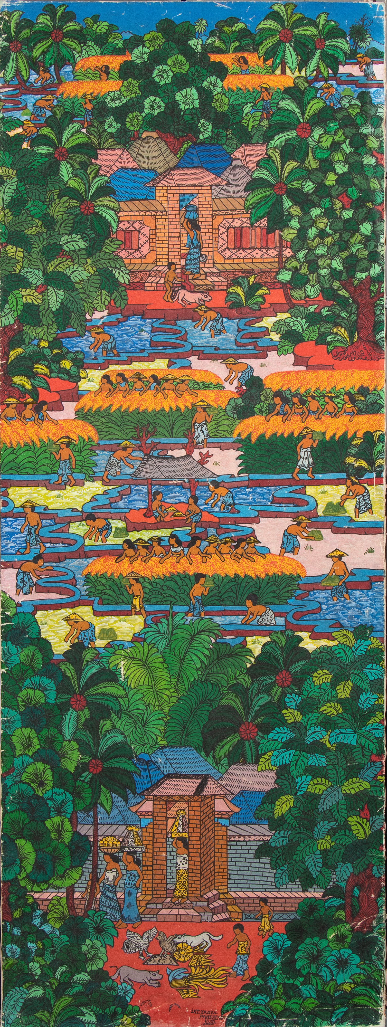 Ketut Tagen, "penestanan Klod Ubud Bali"