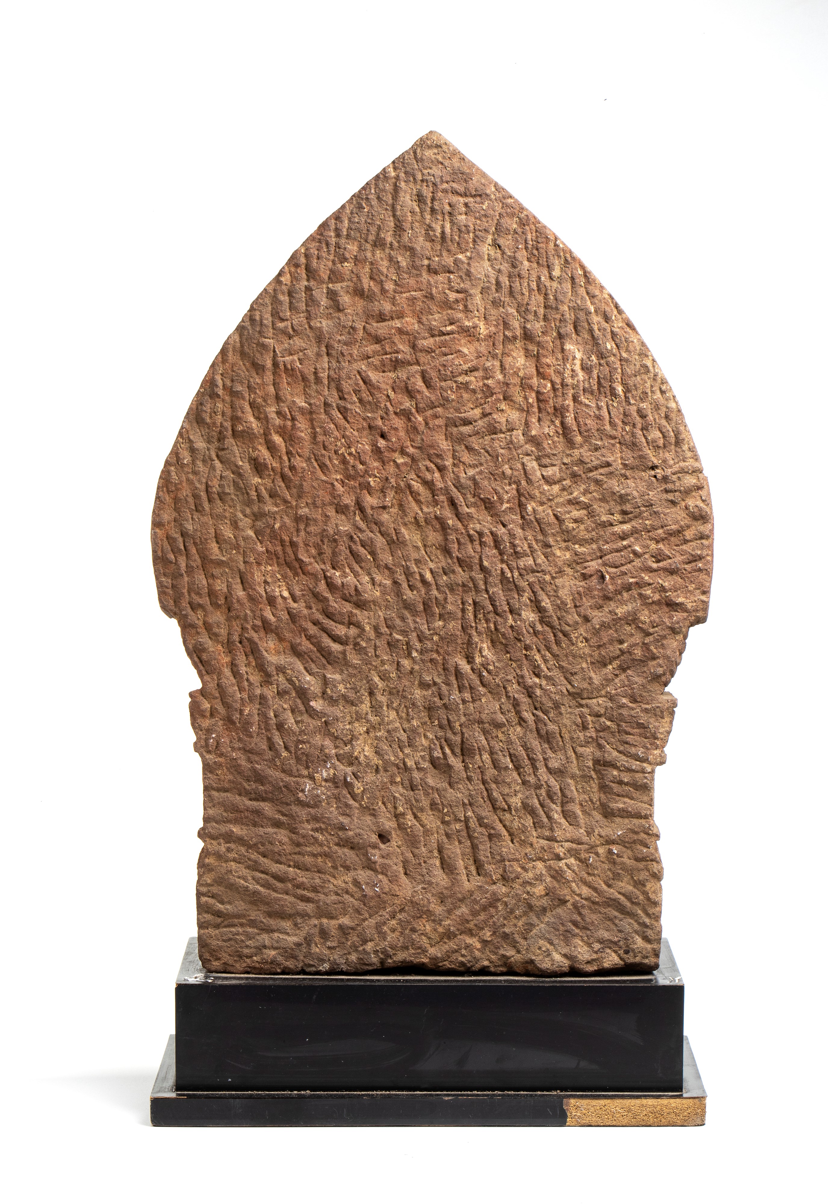 Scultura Khmer in pietra arenaria divinità Ganesha stile Angkor Wat