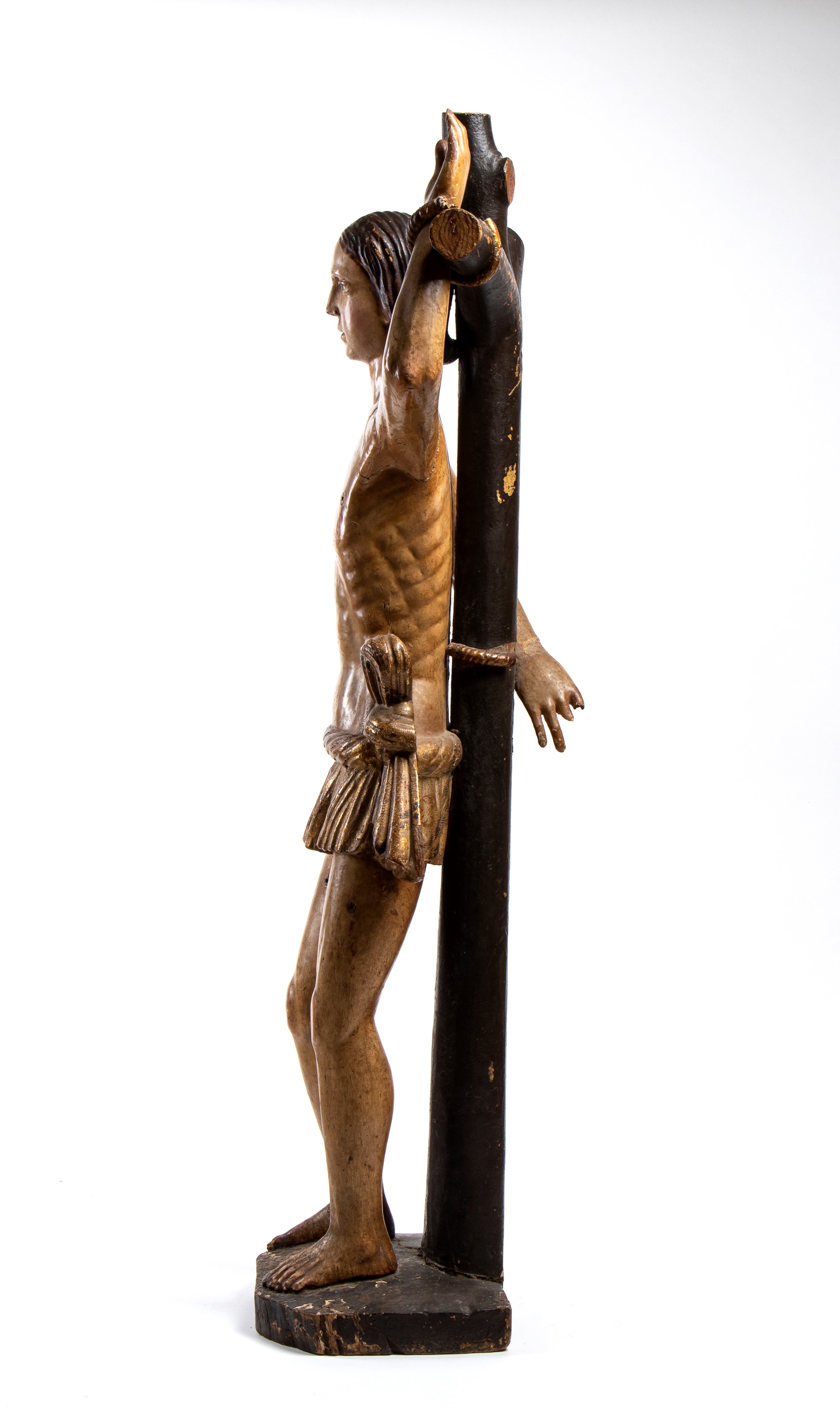 Scultura Italiana Raffigurante San Sebastiano