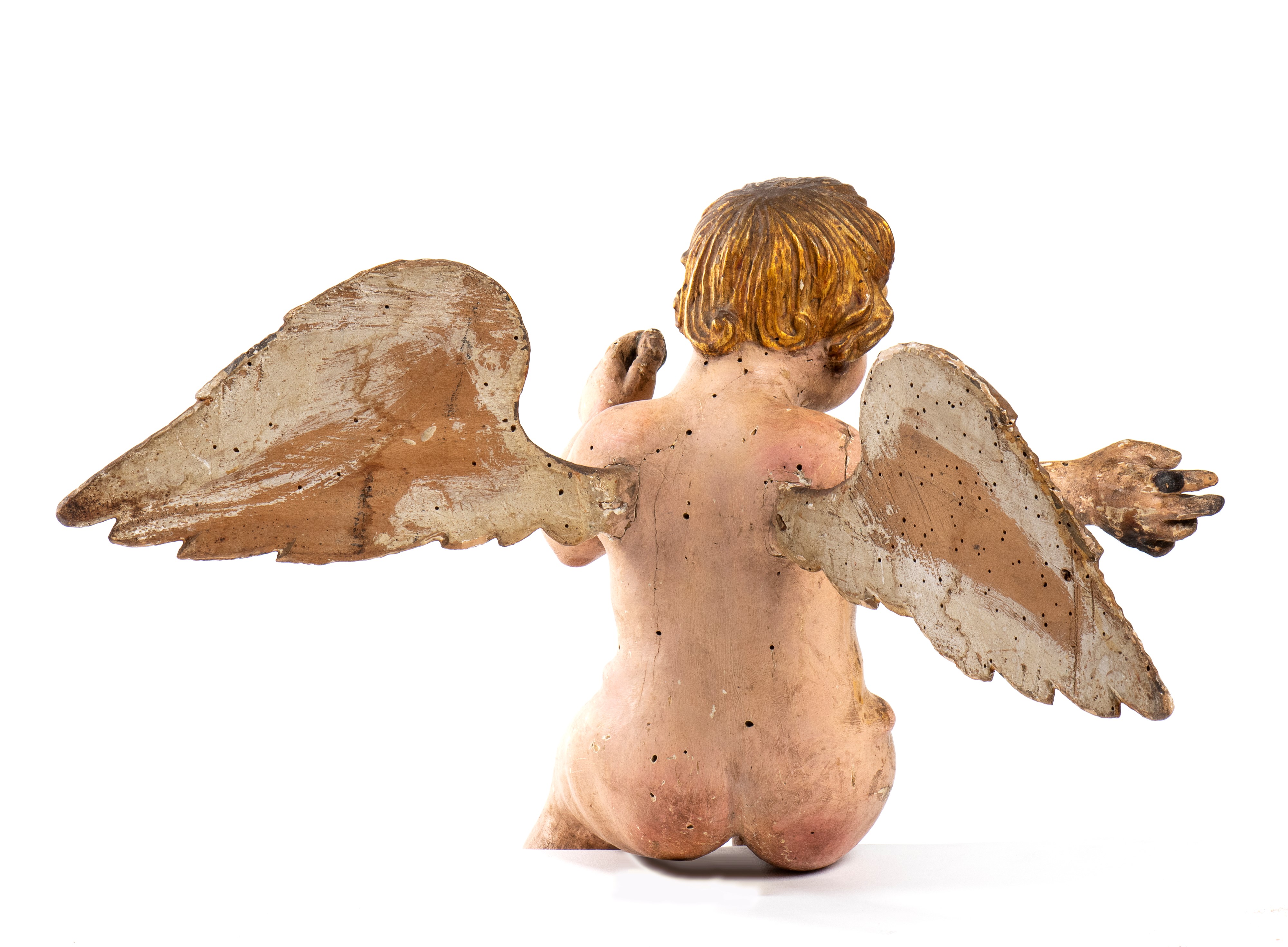 Scultura Italiana Raffigurante Putto