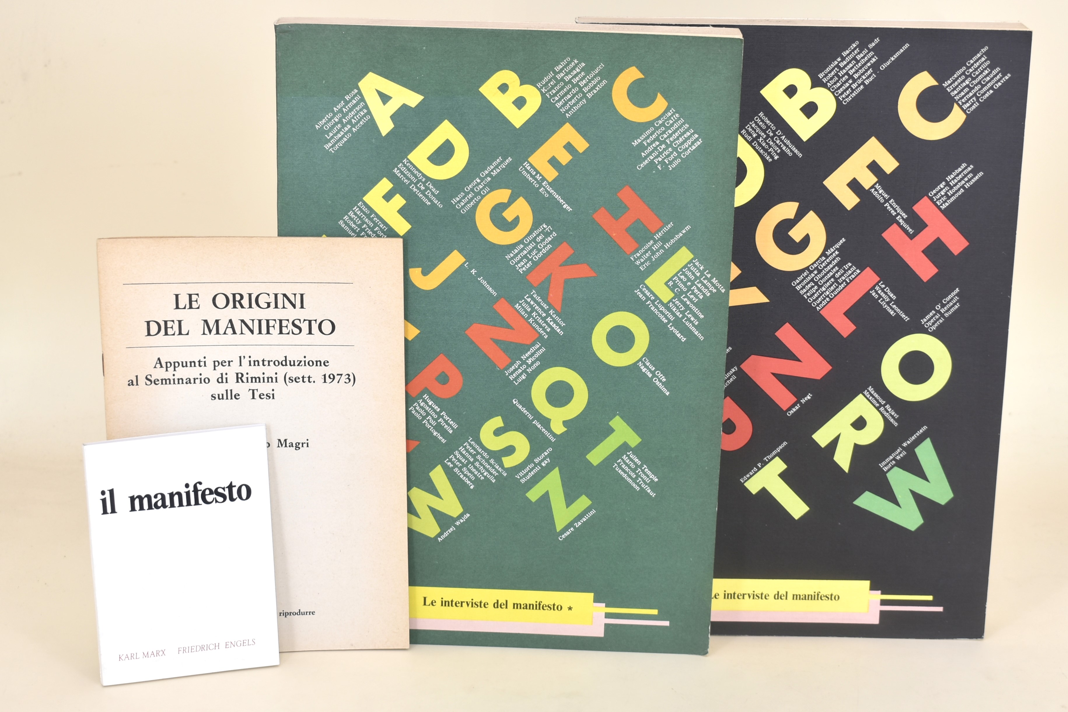 Rivista Mensile il Manifesto, Edizioni Dedalo 1969-1973. Quotidiano il Manifesto, Raccolta dei Fa...