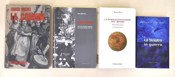 Movimento comunitario, potere operaio, storia politica e burocratizzazione - 4 volumi