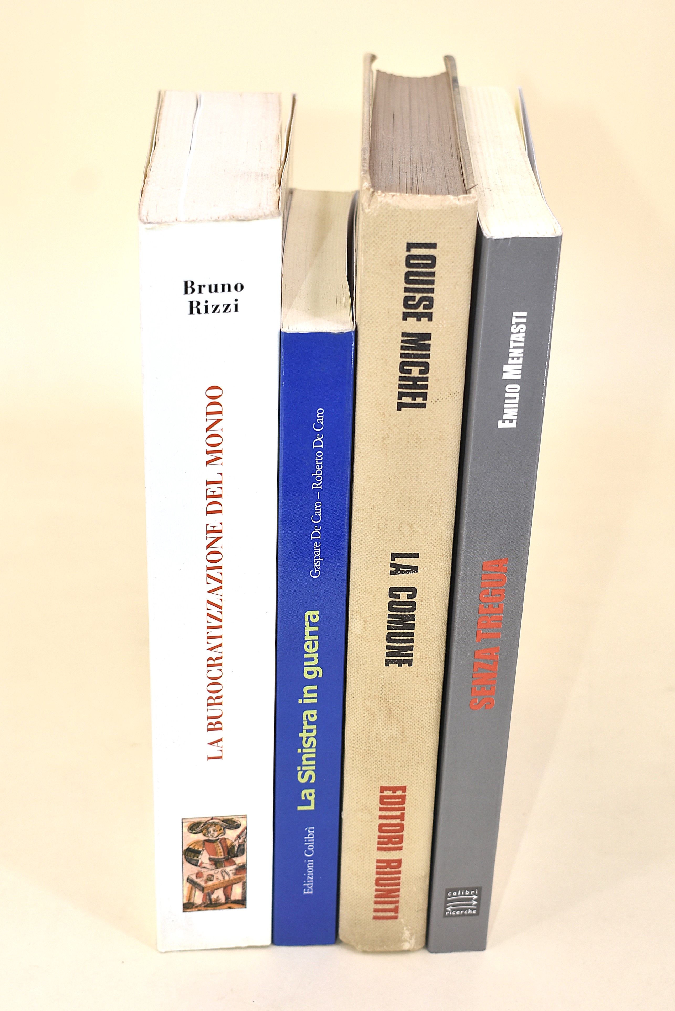 Movimento Comunitario, Potere Operaio, Storia Politica e Burocratizzazione - 4 Volumi