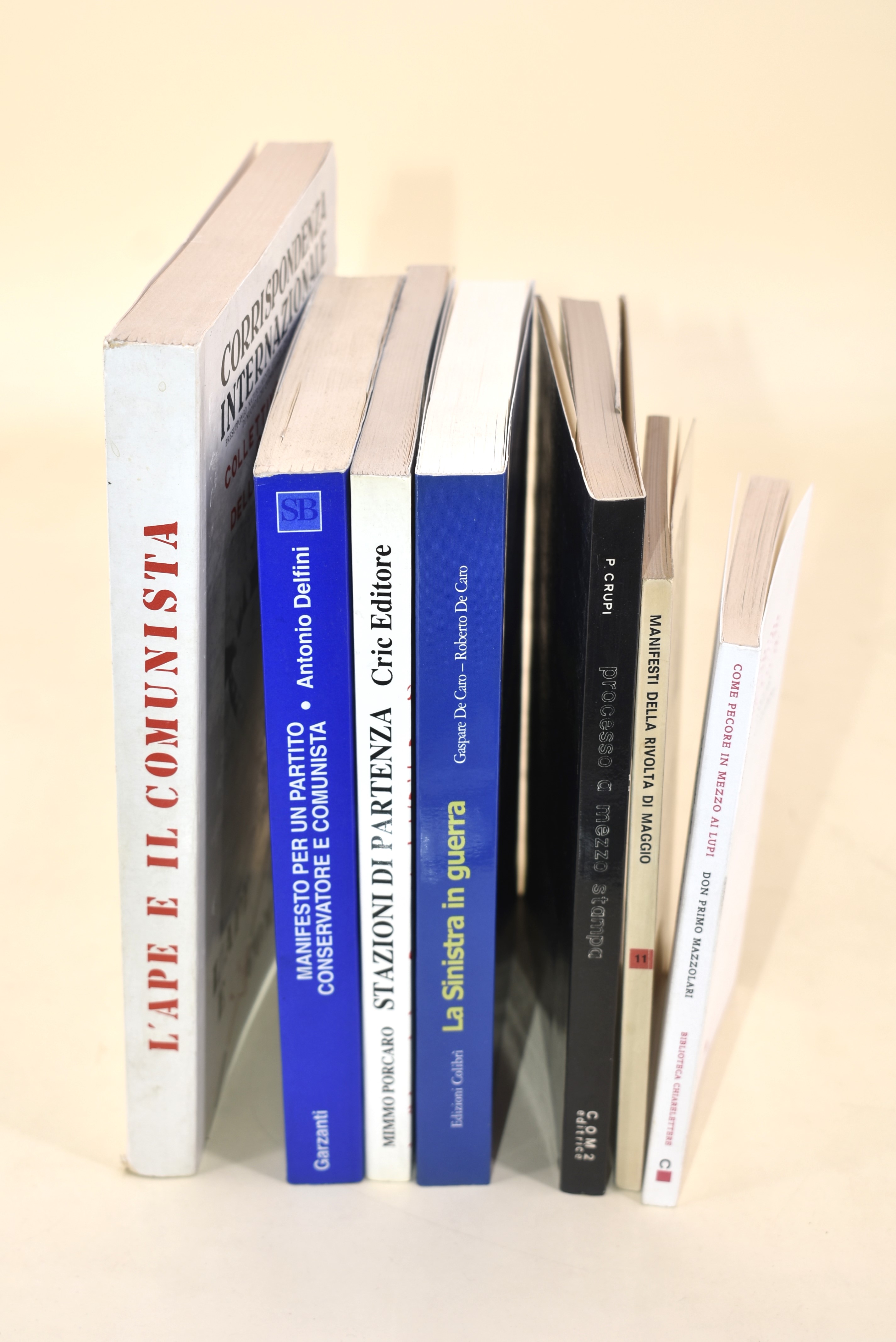 Comunismo, Sinistra, Brigate Rosse, Rivolta di Maggio e Processo 7 Aprile - 7 Volumi