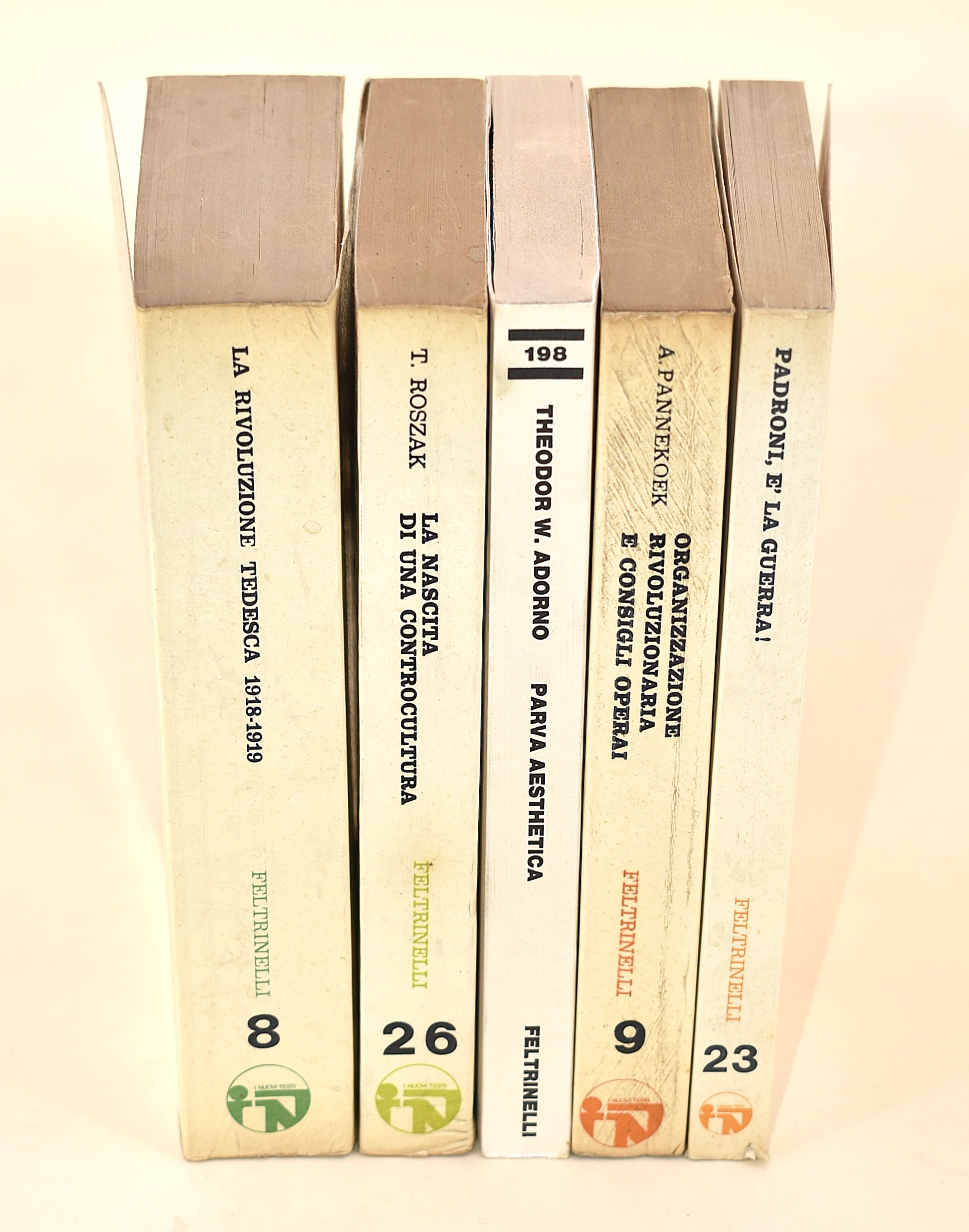 Editrice Feltrinelli Collana i Nuovi Testi. Rivoluzione Tedesca, Lotta di Classe e Controcultura ...