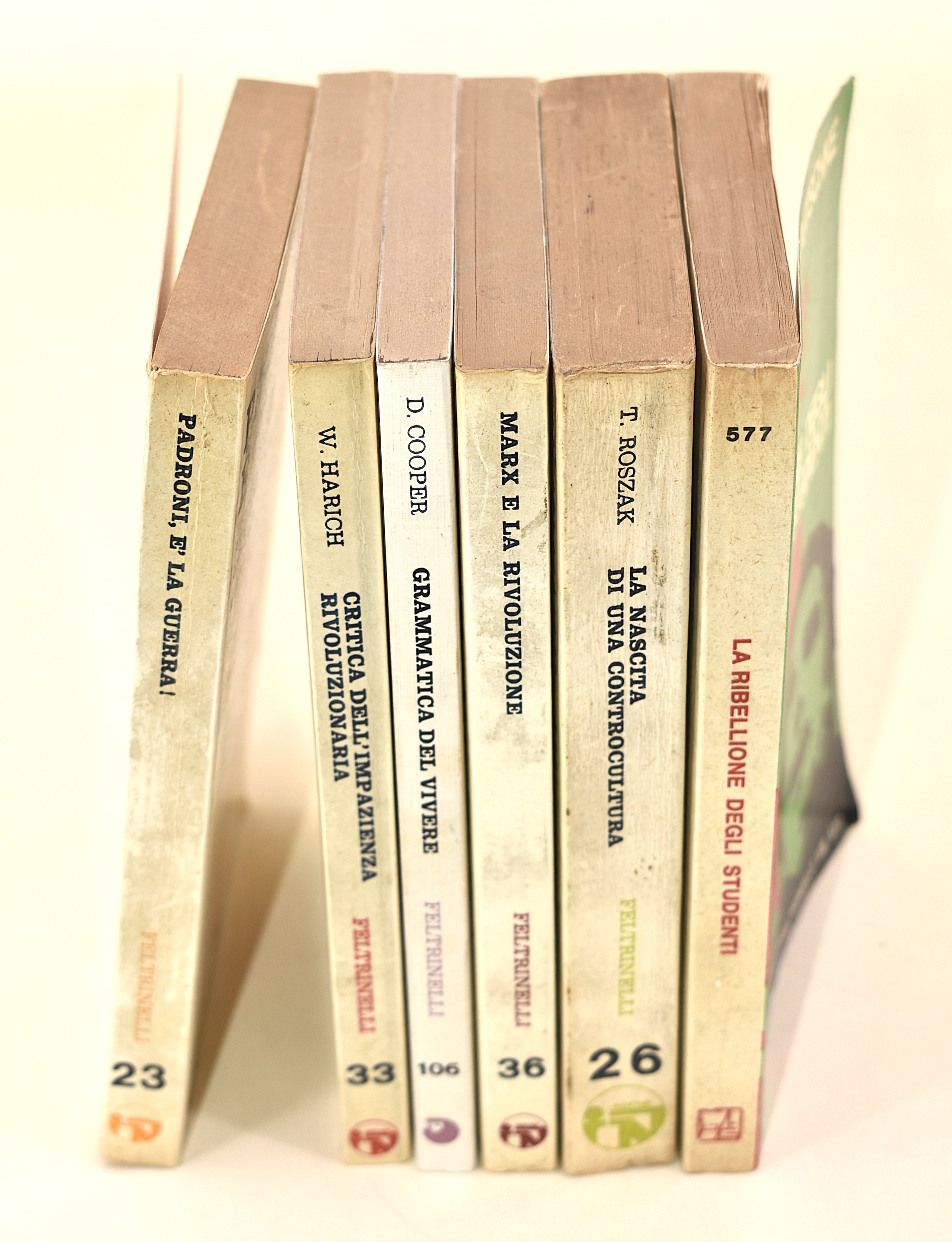 Editrice Feltrinelli Collana i Nuovi Testi. Marx, Rivoluzione, Lotta di Classe e Ribellione - 6 V...