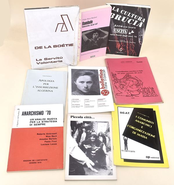 Comunisti anarchici, anarchismo, antimilitarismo e insurrezione algerina - 9 volumi