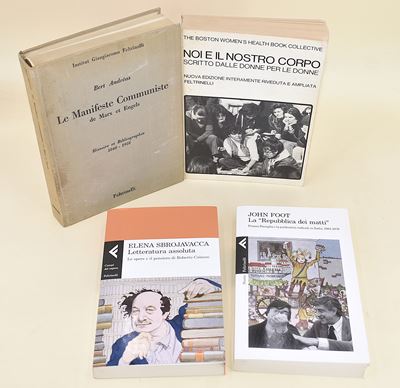 Manifesto Communista, Femminismo, Roberto Calasso e Franco Basaglia - 4 Volumi