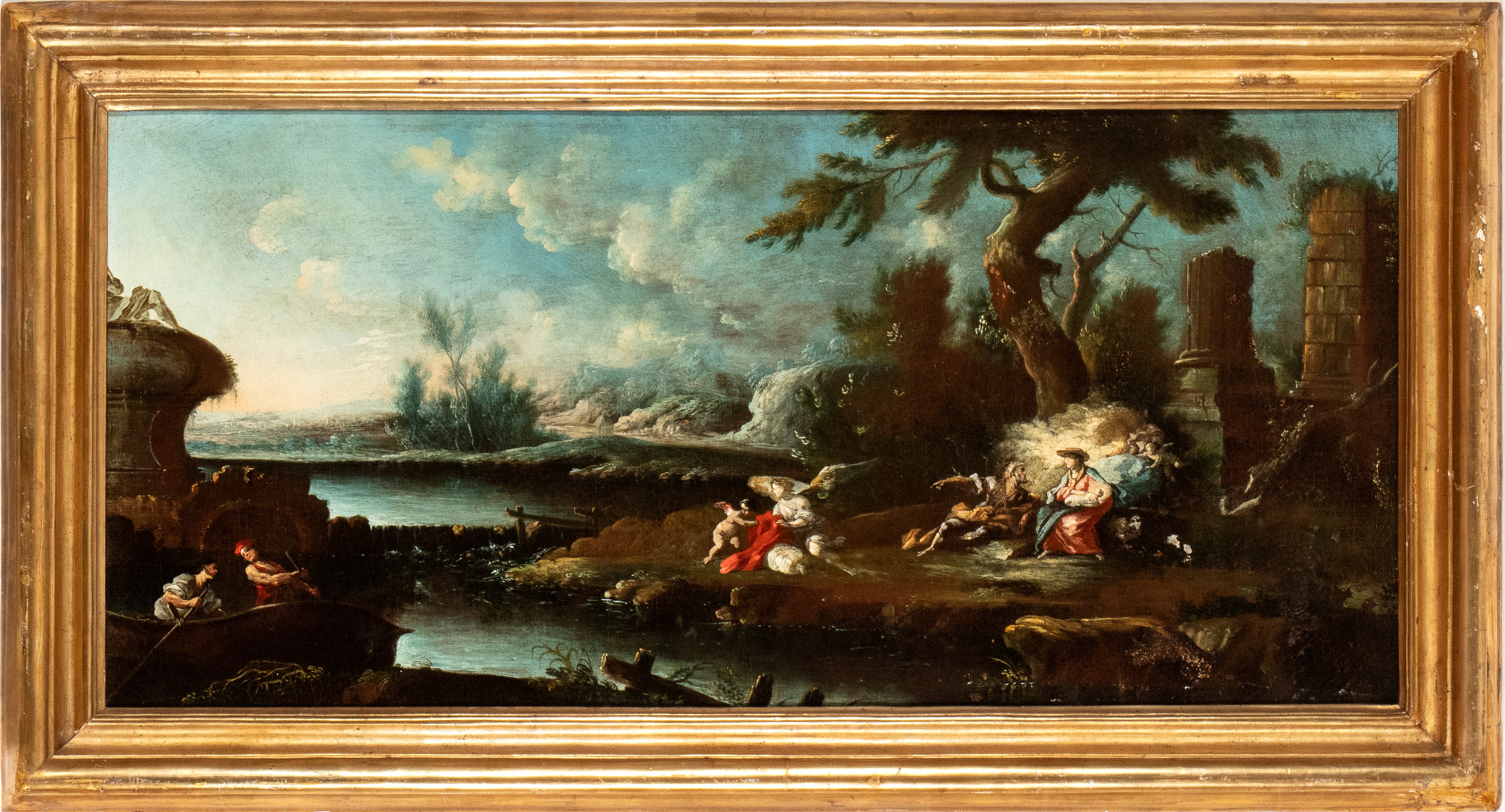 Paesaggio con fuga in Egitto